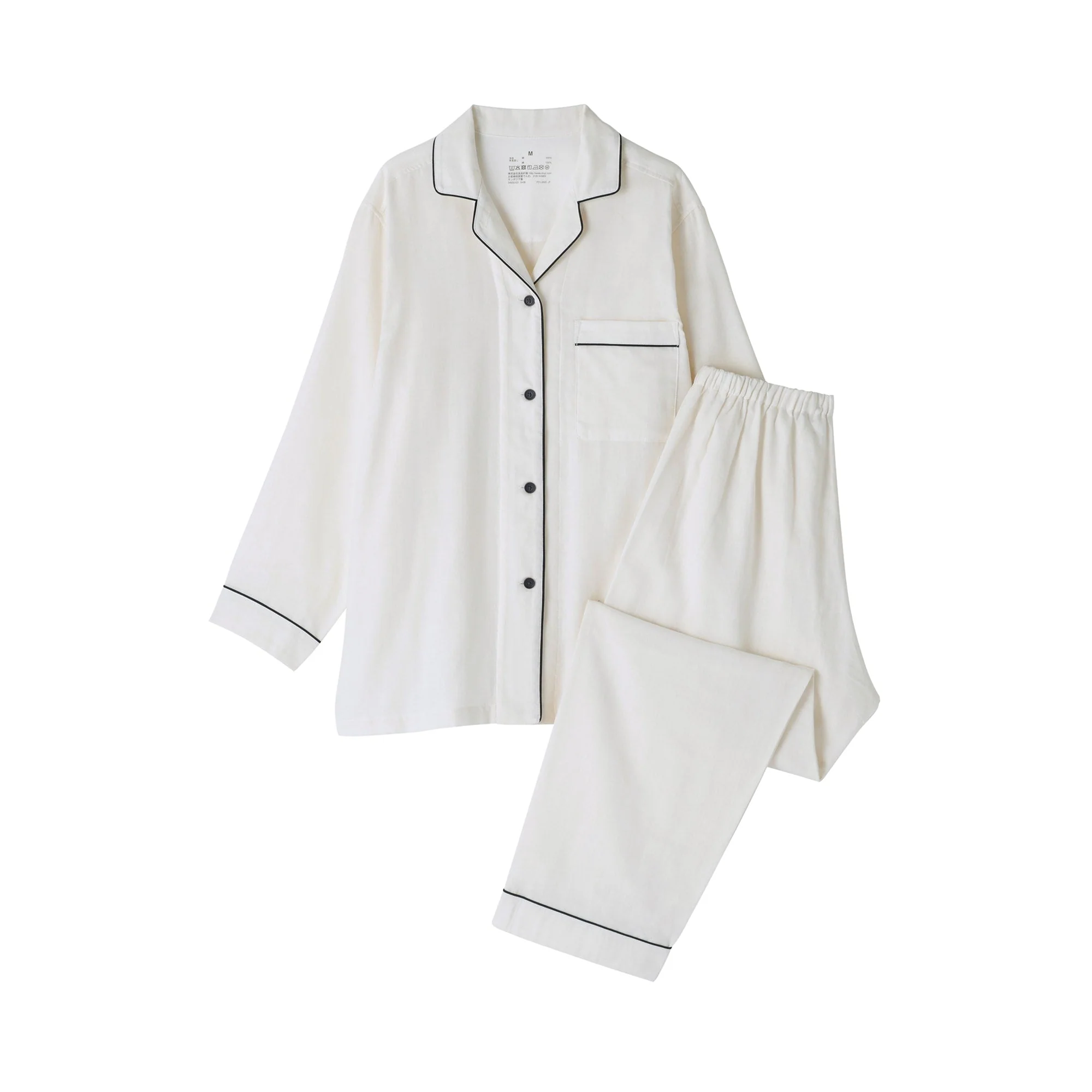 Women's Side Seamless Double Gauze Pajamas - Image 14