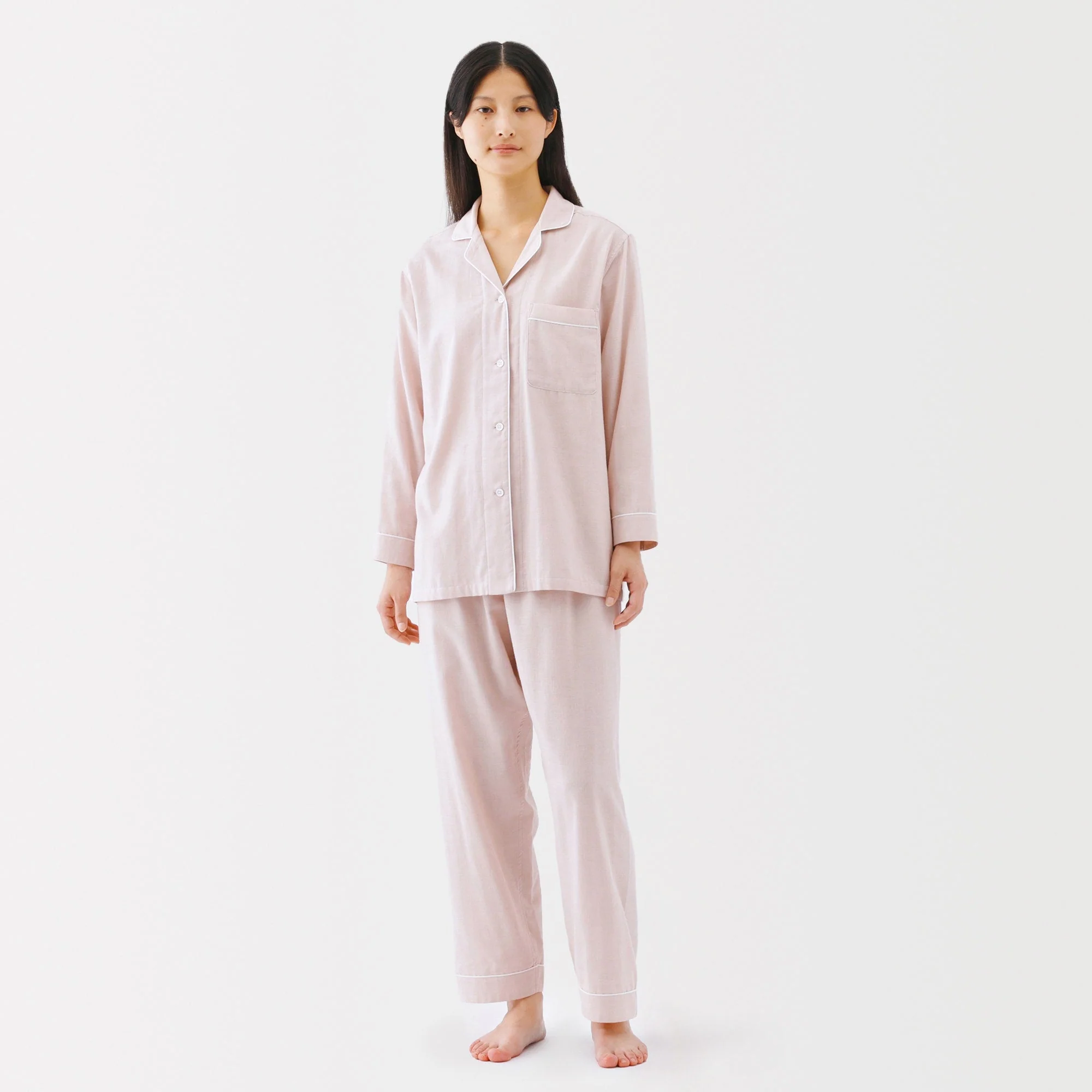 Women's Side Seamless Double Gauze Pajamas - Image 27