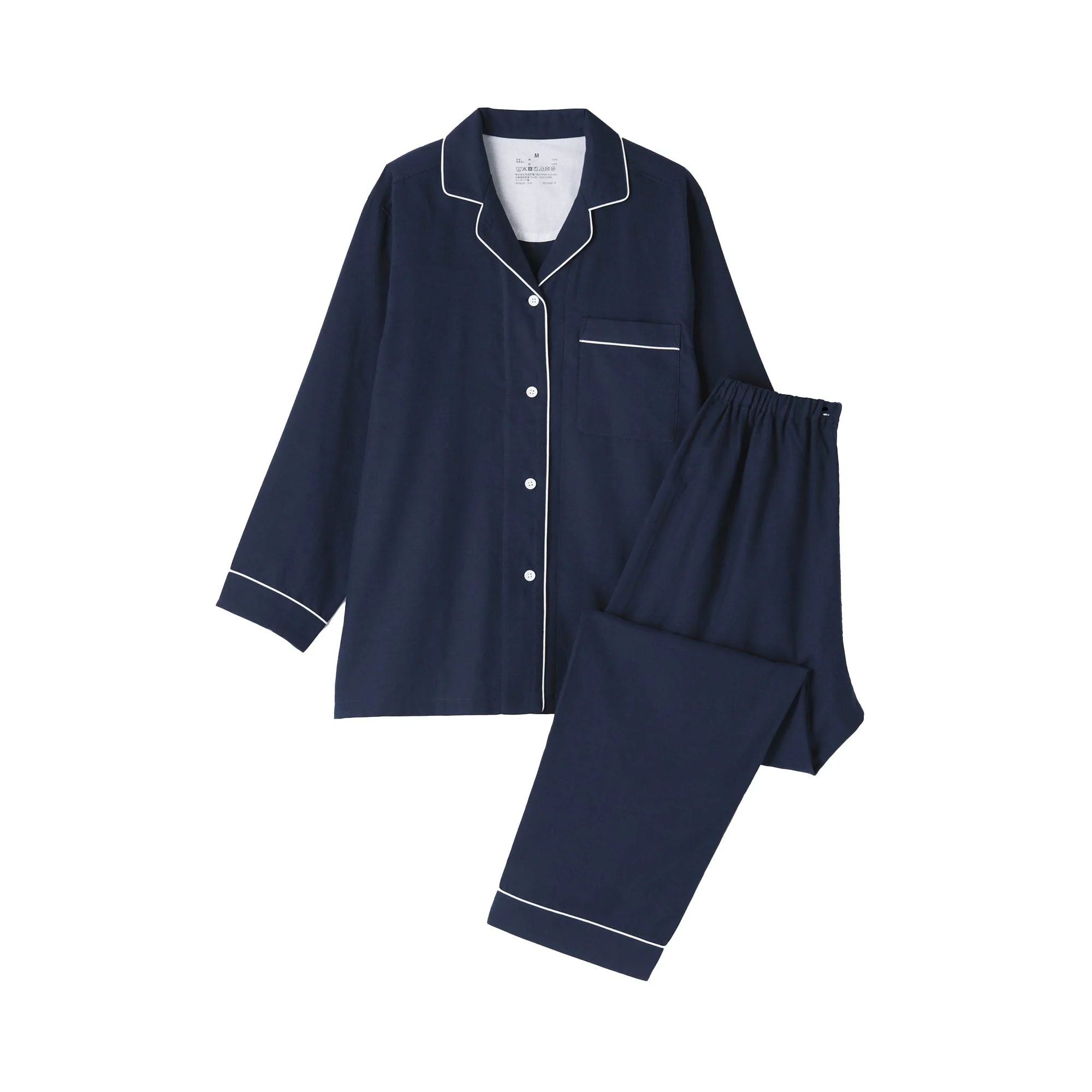 Women's Side Seamless Double Gauze Pajamas - Image 38