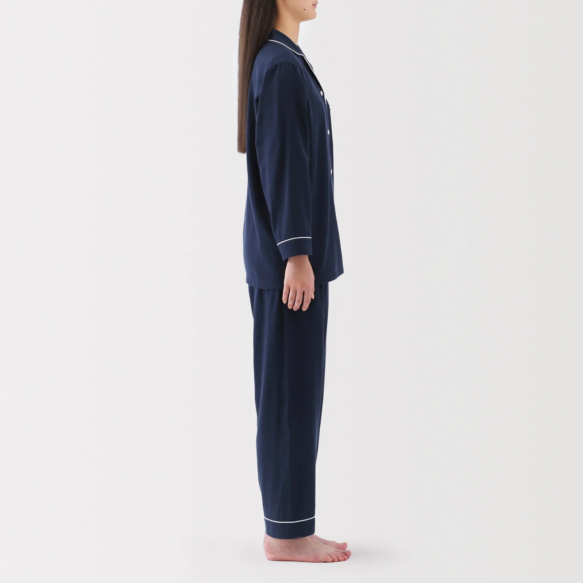 Women's Side Seamless Double Gauze Pajamas - Image 41