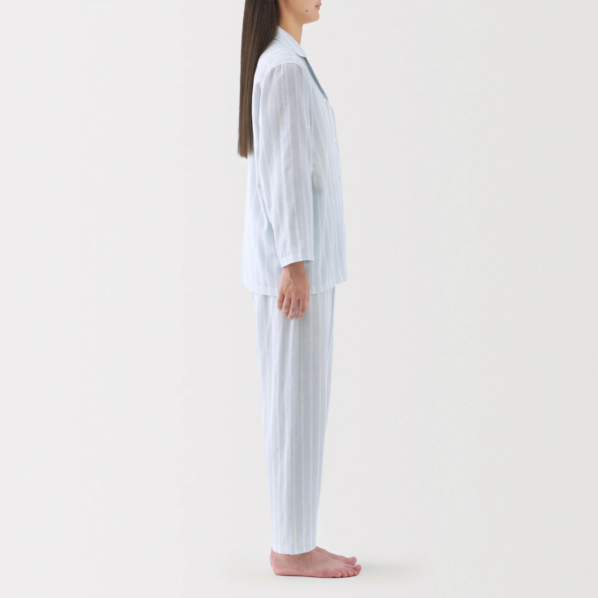 Women's Side Seamless Double Gauze Pajamas - Image 5