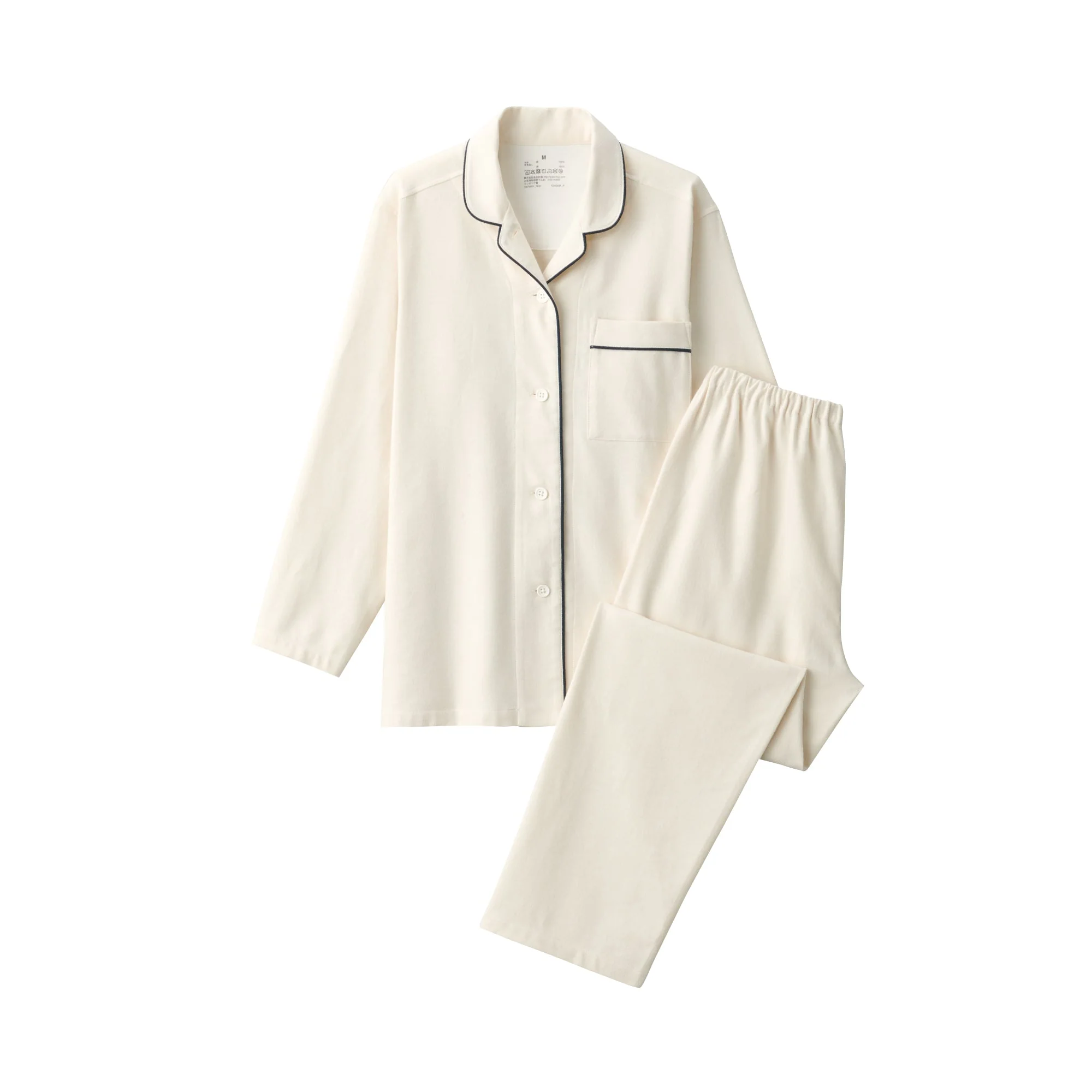 Women's Side Seamless Flannel Pajamas - Image 12