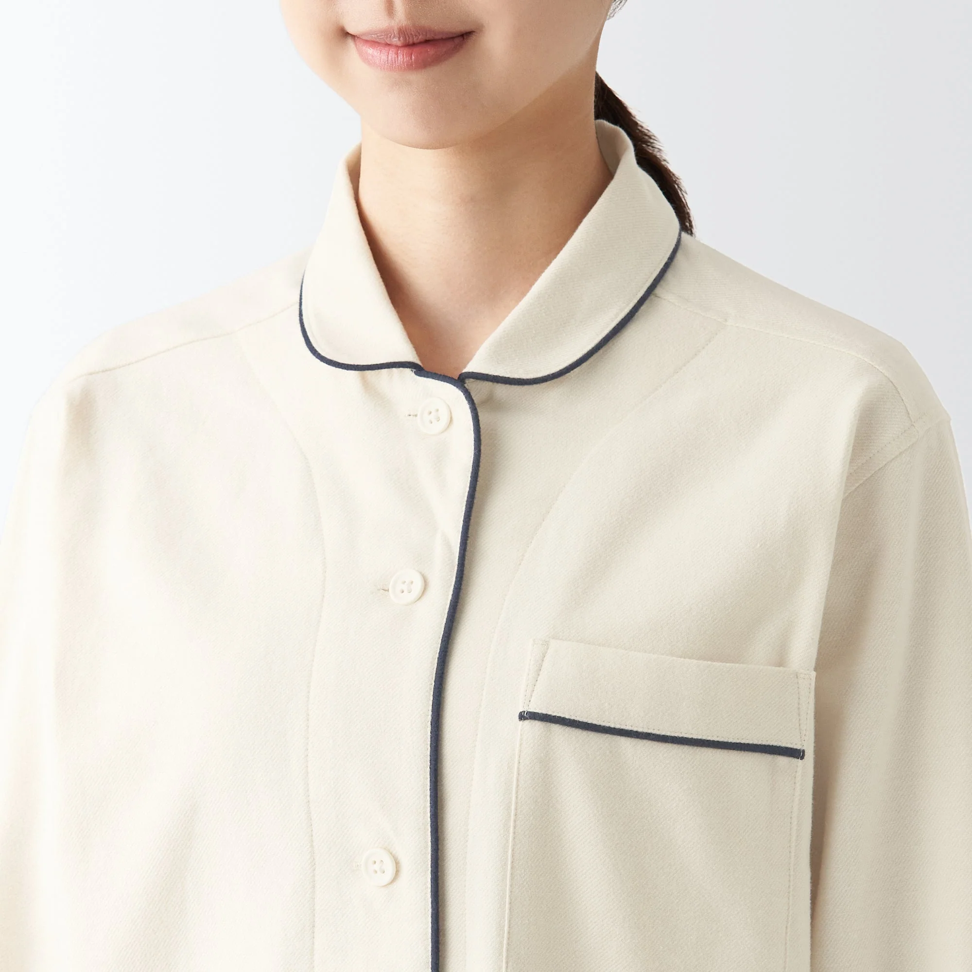 Women's Side Seamless Flannel Pajamas - Image 18