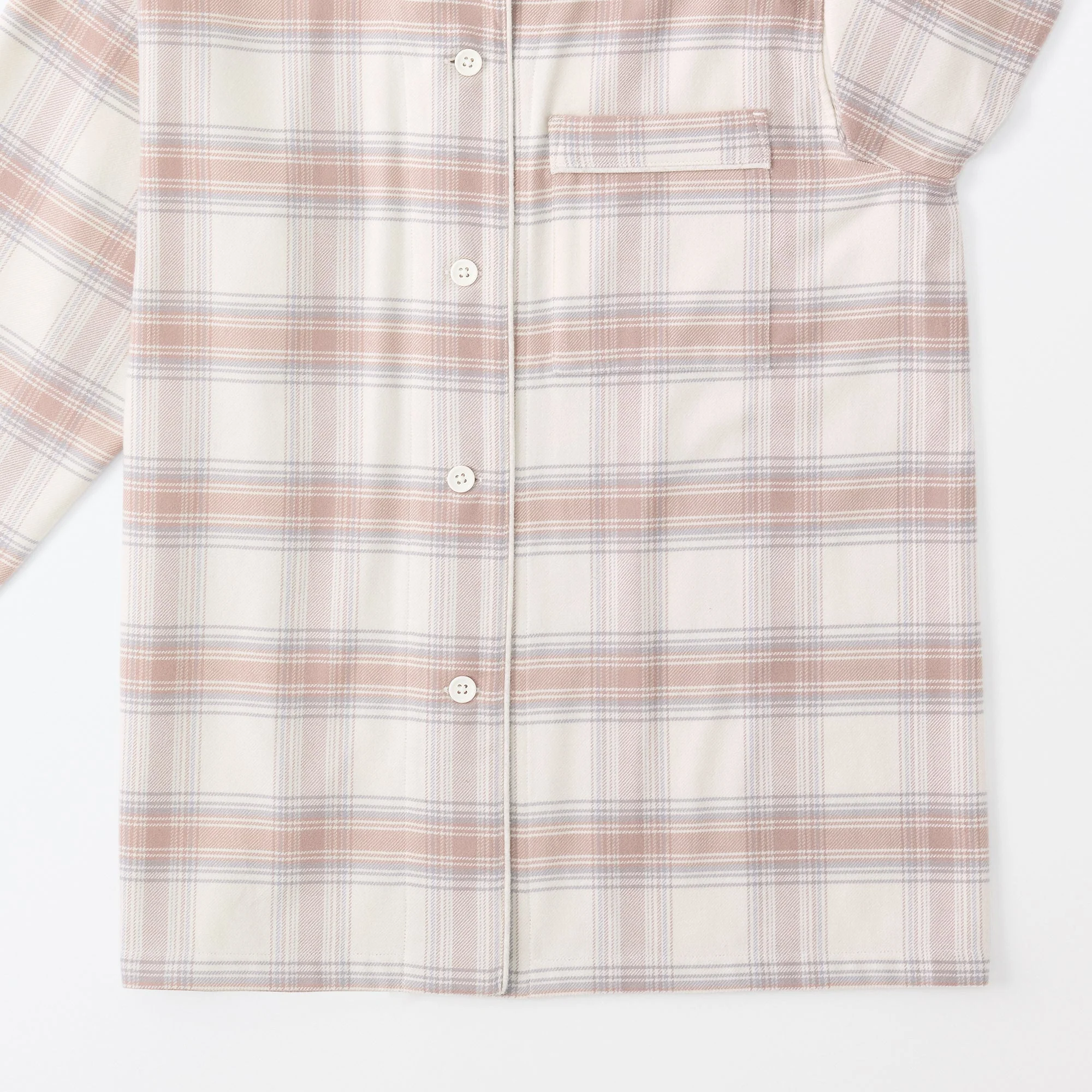 Women's Side Seamless Flannel Pajamas - Image 32