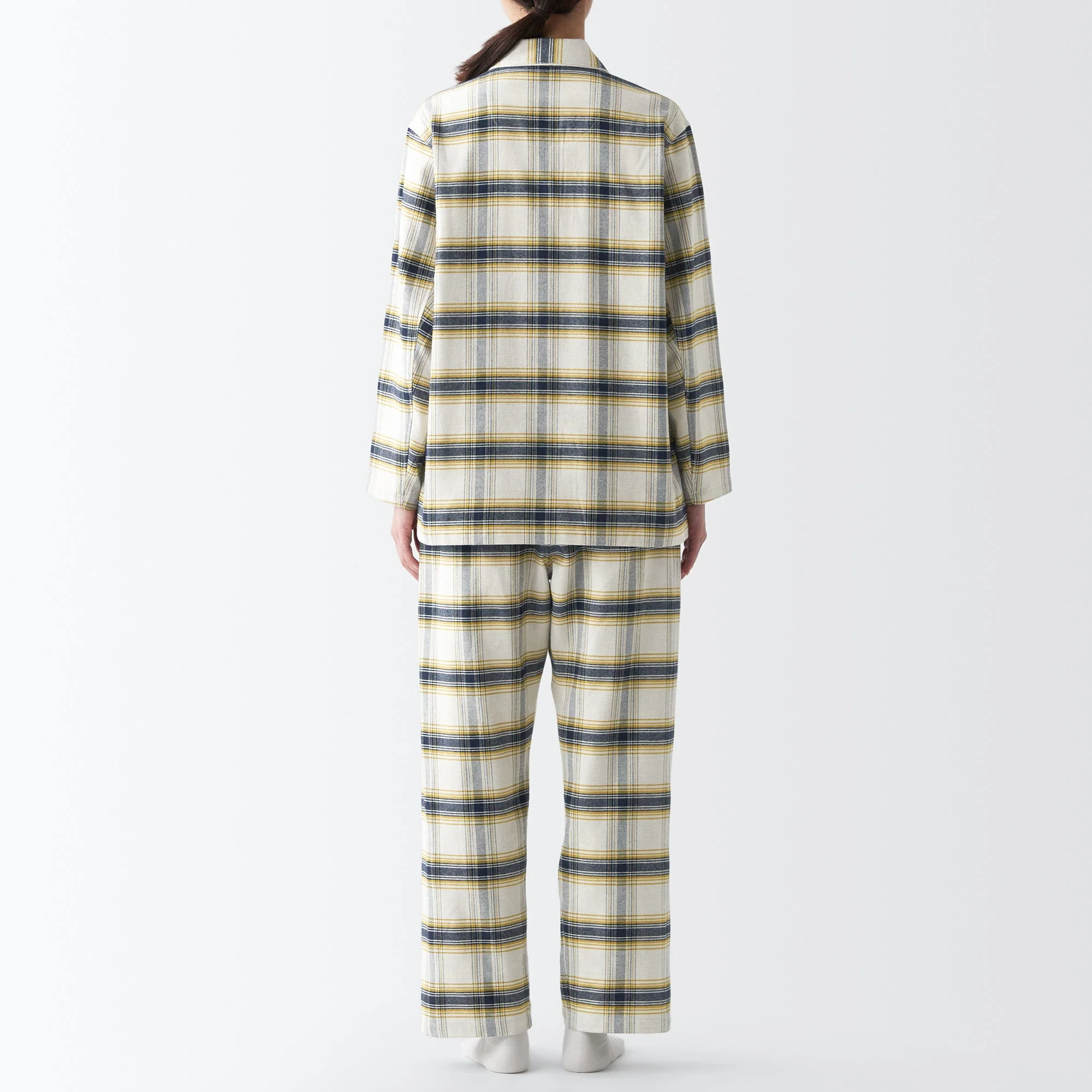 Women's Side Seamless Flannel Pajamas - Image 49