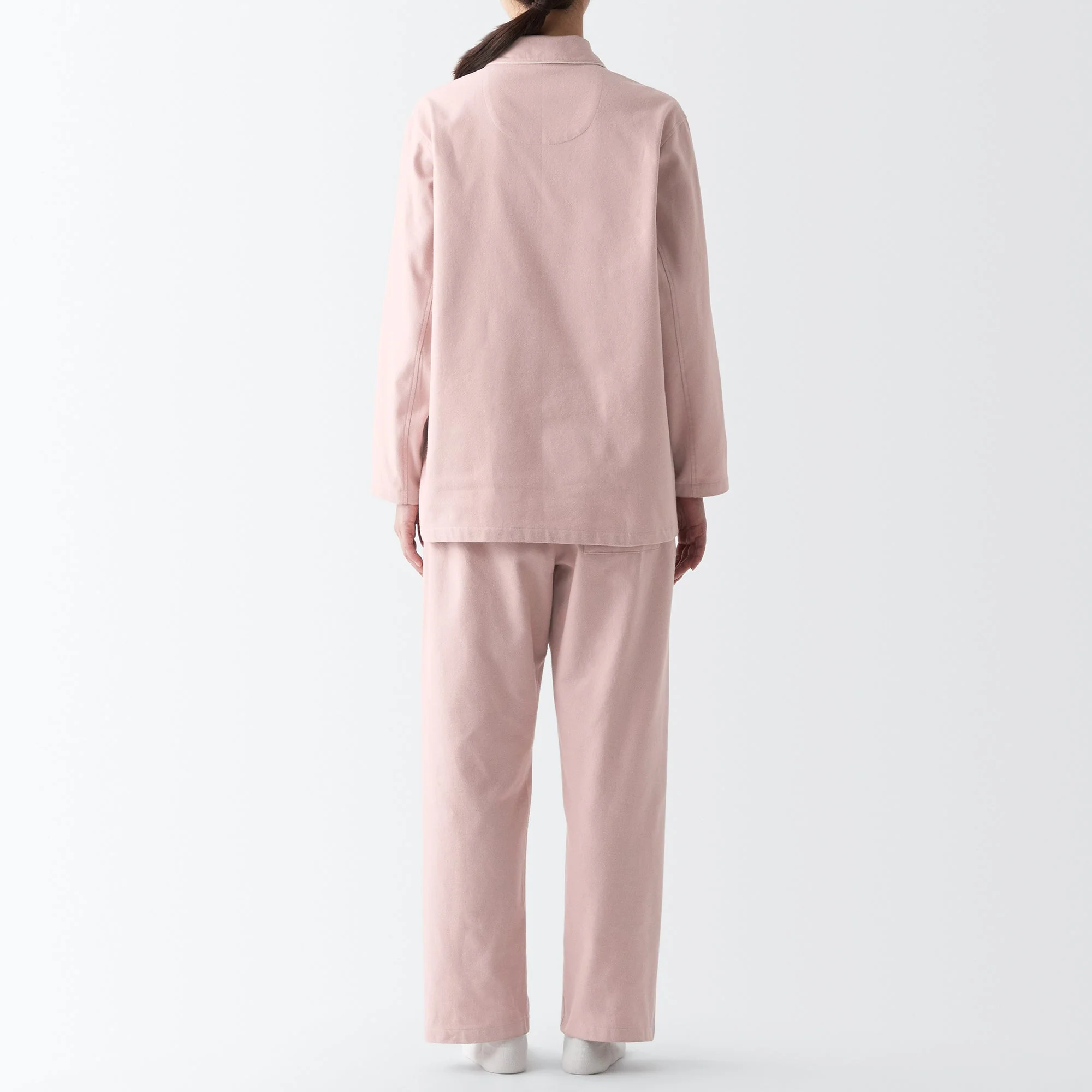 Women's Side Seamless Flannel Pajamas - Image 5