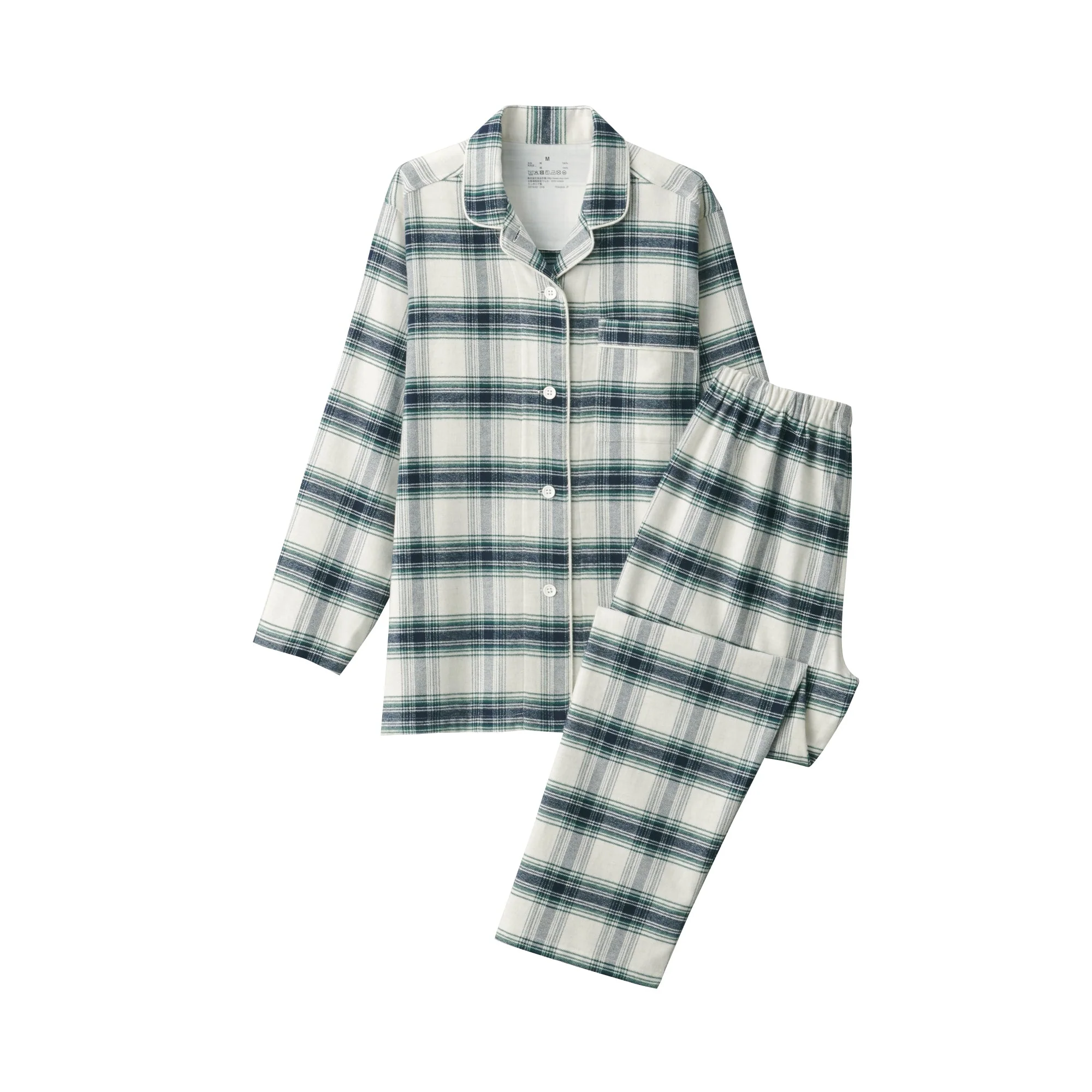 Women's Side Seamless Flannel Pajamas - Image 56