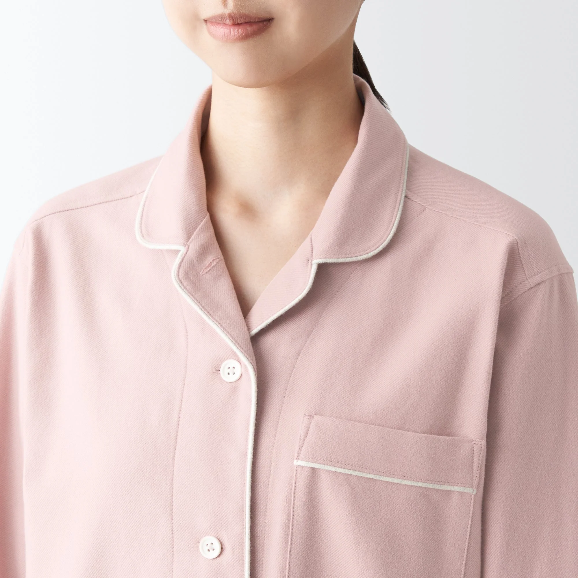 Women's Side Seamless Flannel Pajamas - Image 6