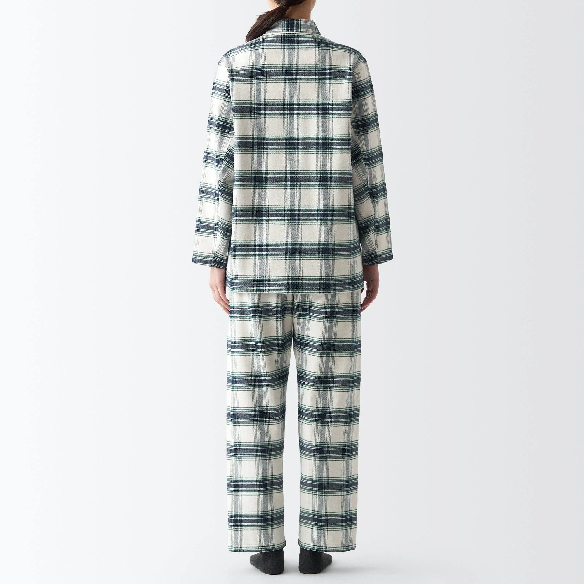 Women's Side Seamless Flannel Pajamas - Image 60