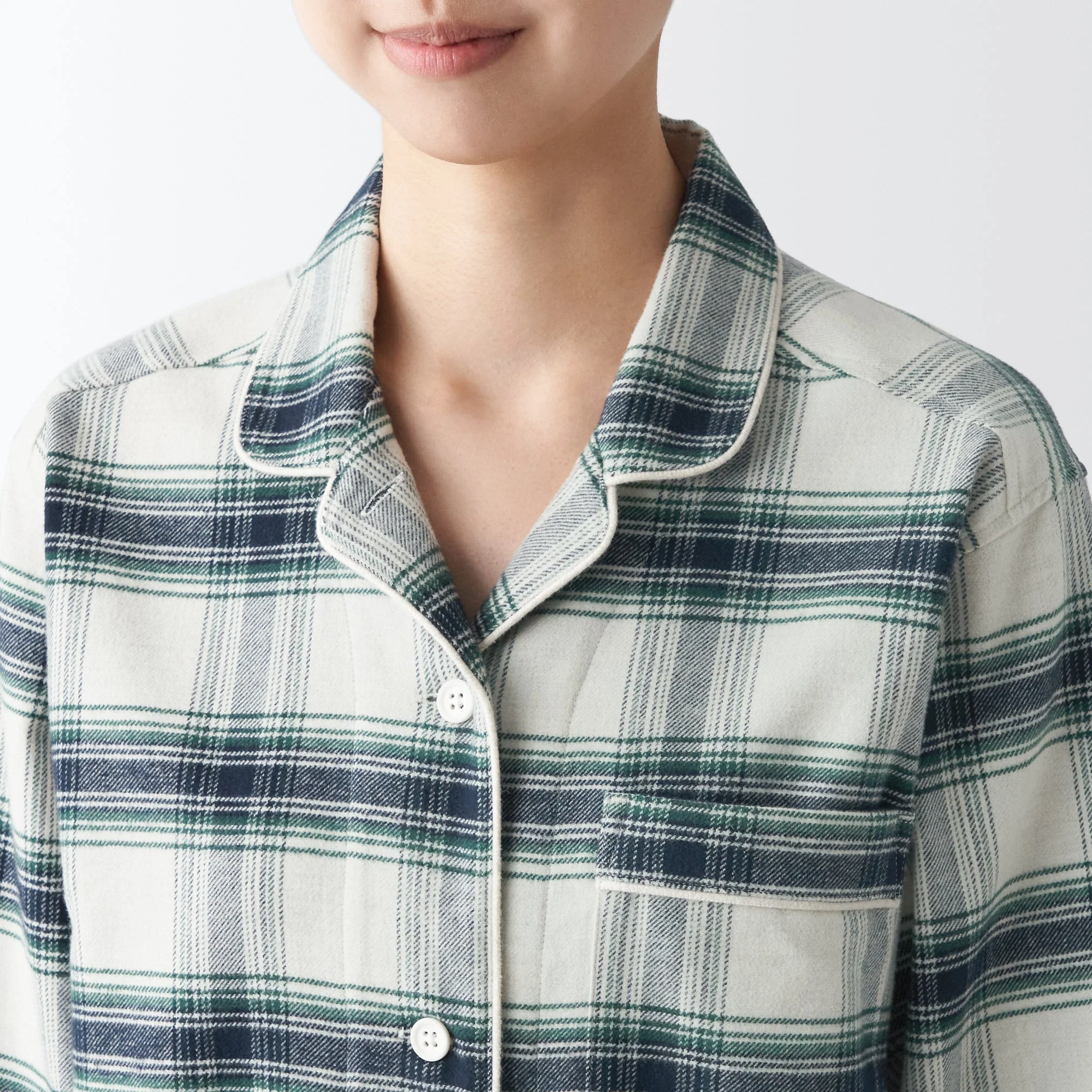 Women's Side Seamless Flannel Pajamas - Image 61