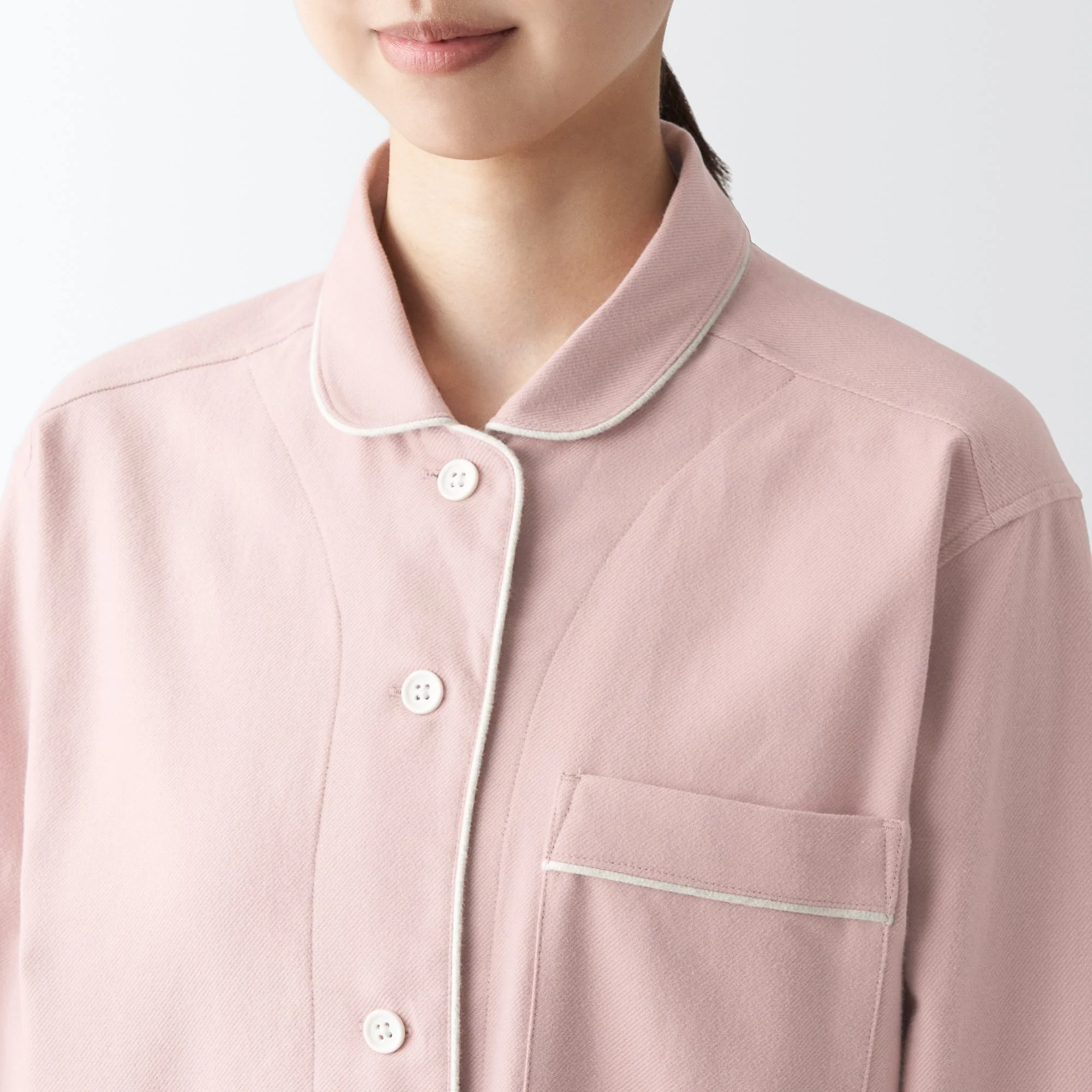 Women's Side Seamless Flannel Pajamas - Image 7