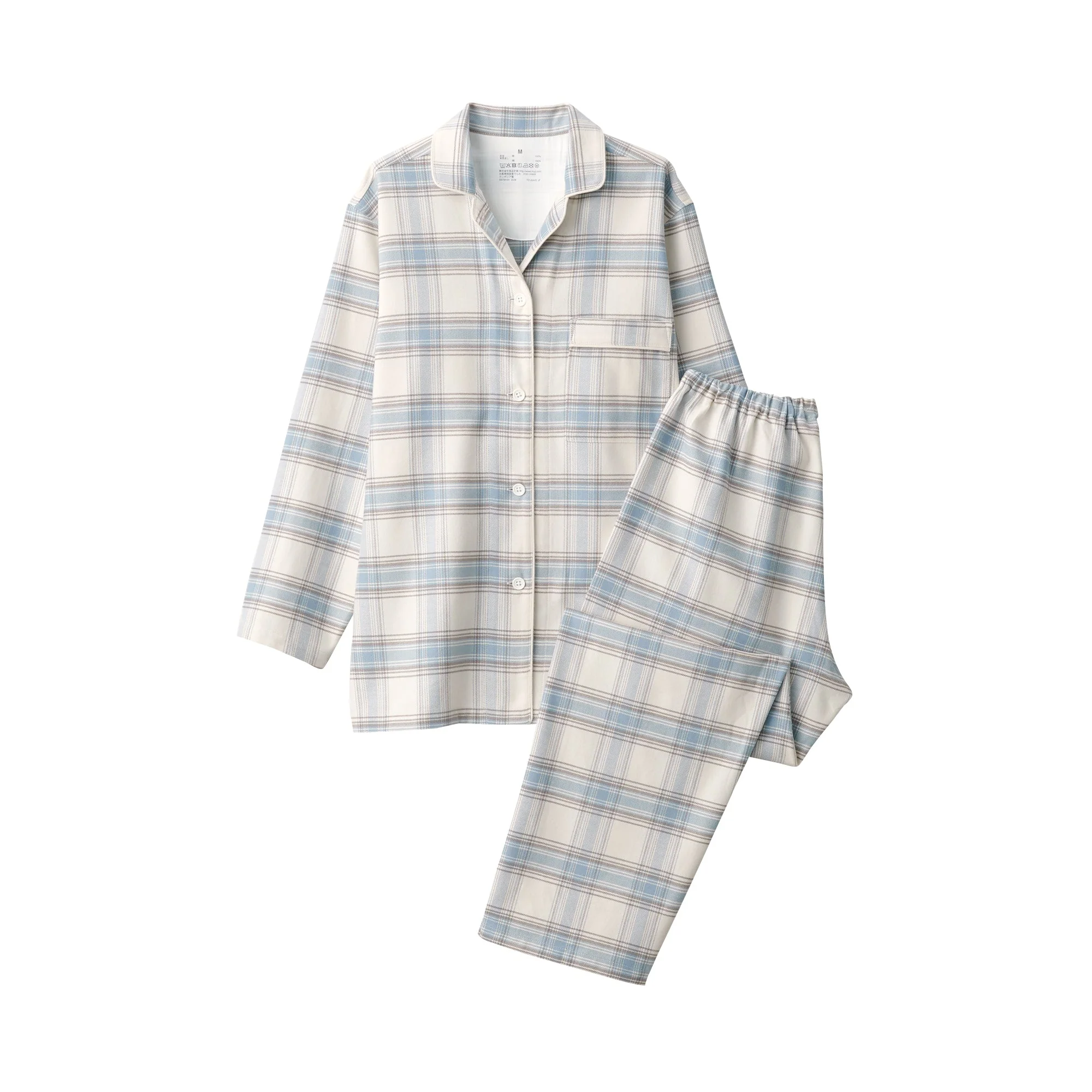 Women's Side Seamless Flannel Pajamas - Image 2