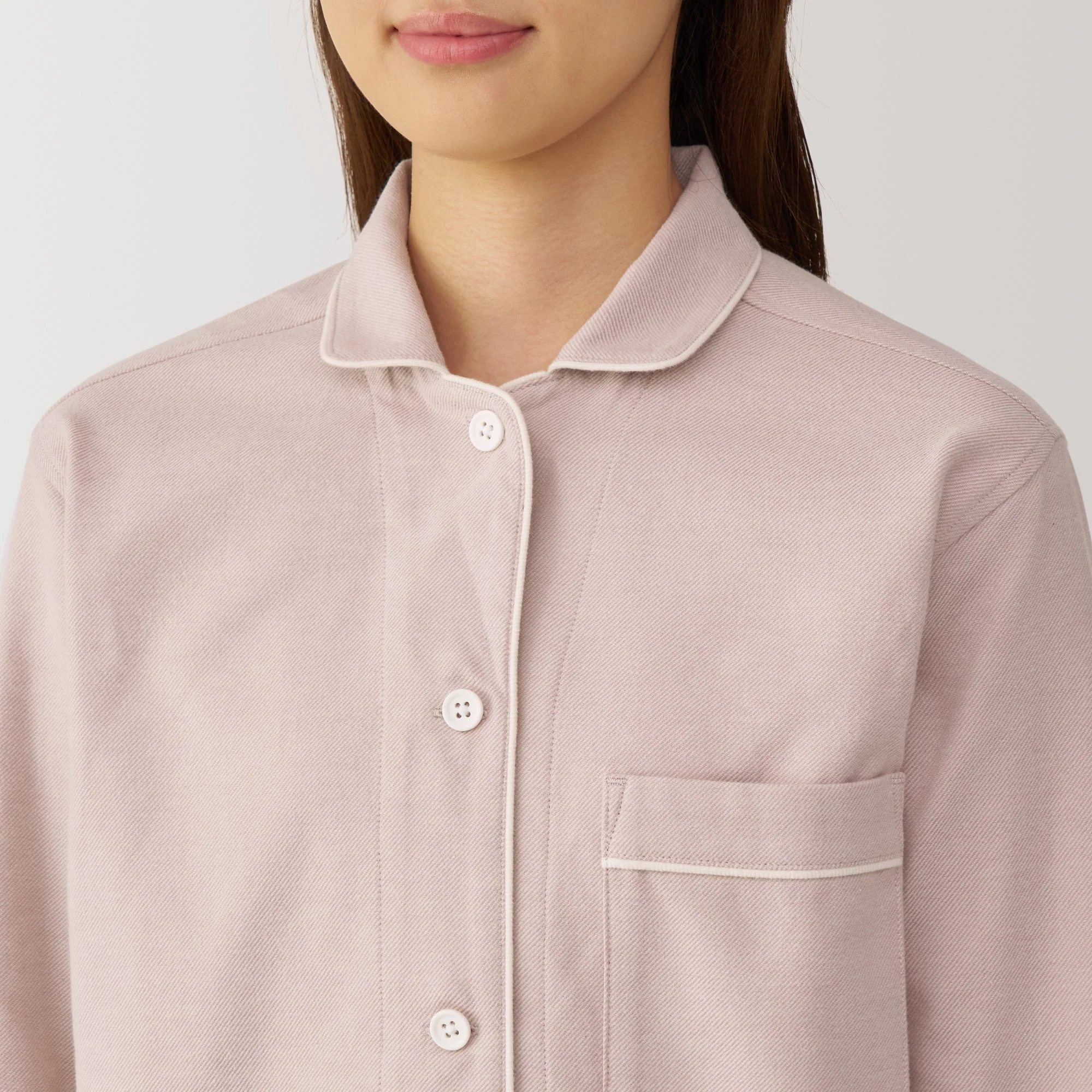 Women's Side Seamless Flannel Pajamas - Image 30