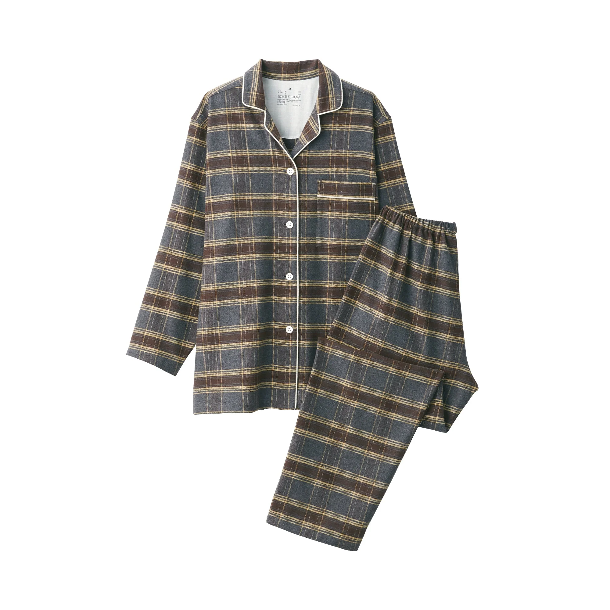 Women's Side Seamless Flannel Pajamas - Image 68