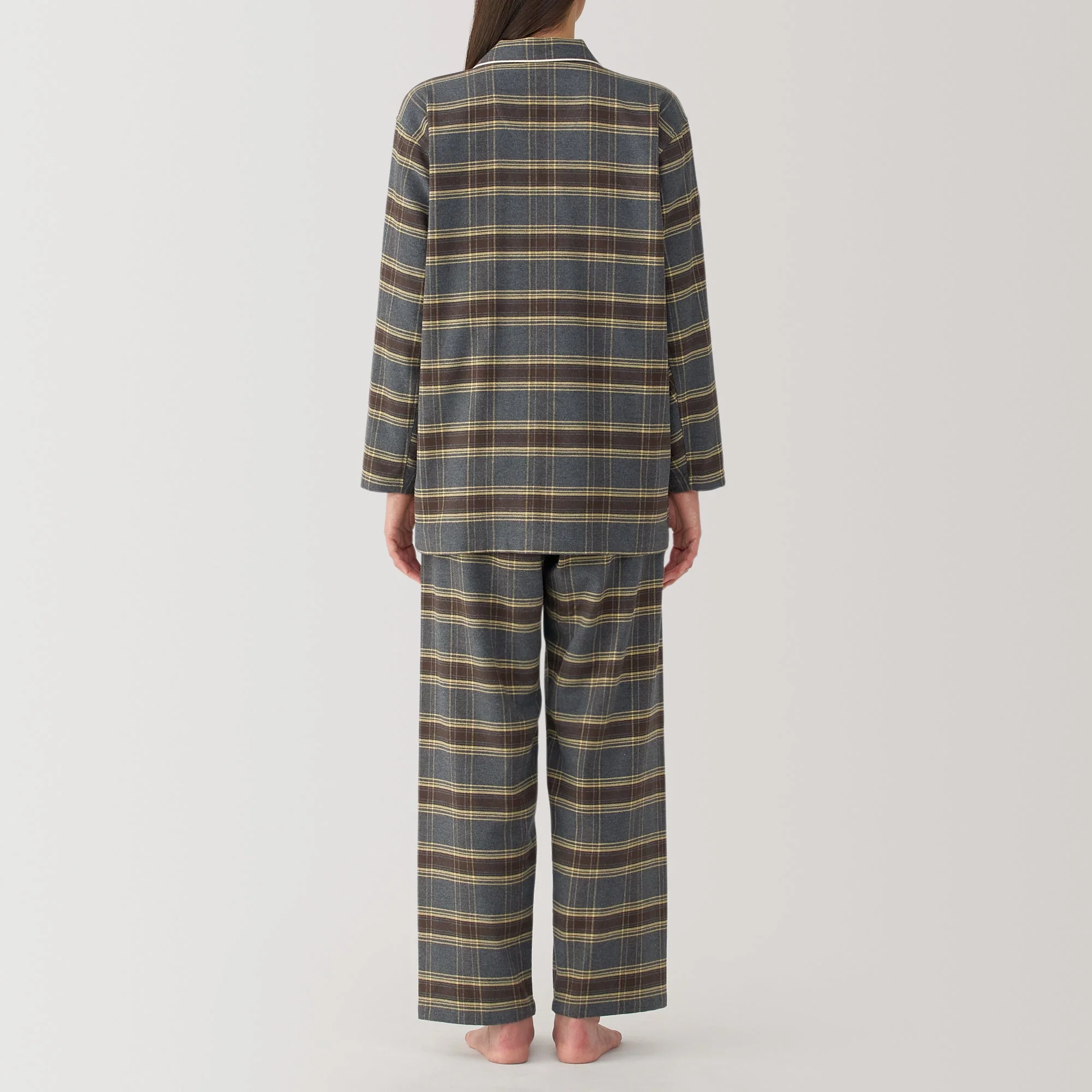 Women's Side Seamless Flannel Pajamas - Image 72