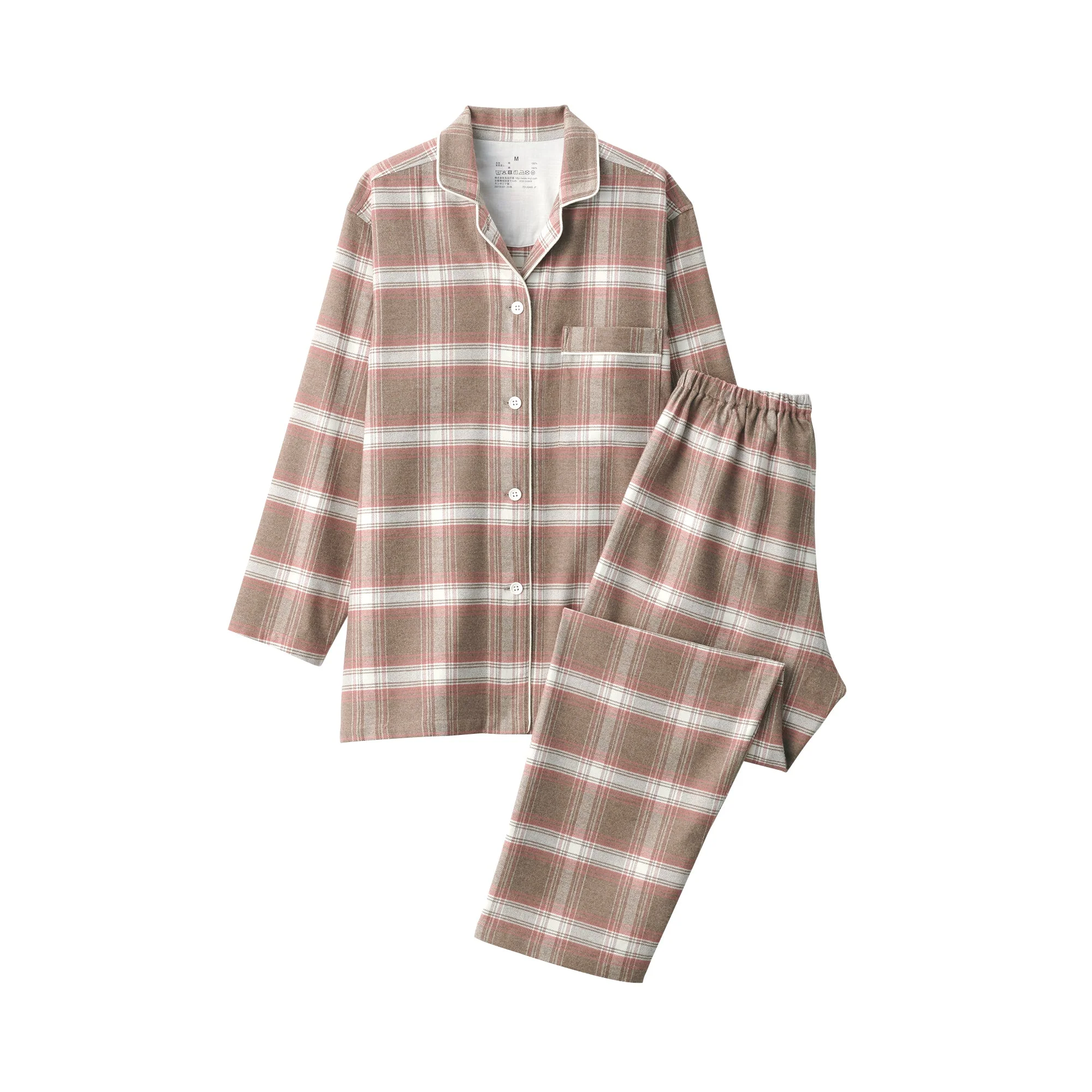 Women's Side Seamless Flannel Pajamas - Image 79