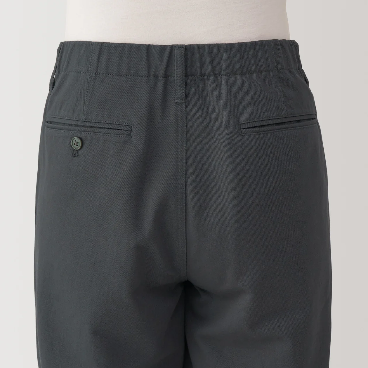 Women's Slub Yarn Chino Darted Wide Pants - Image 26