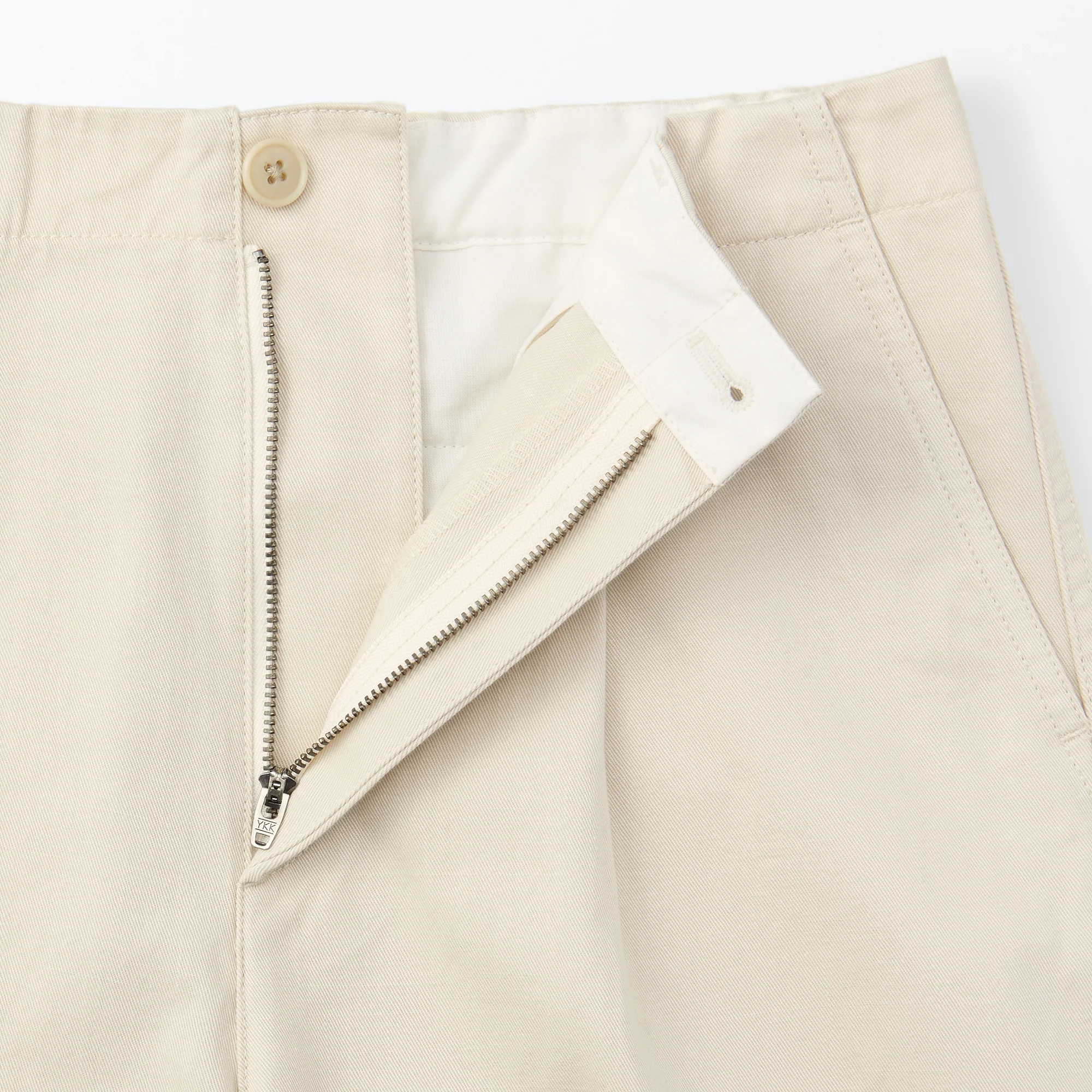 Women's Slub Yarn Chino Darted Wide Pants - Image 9