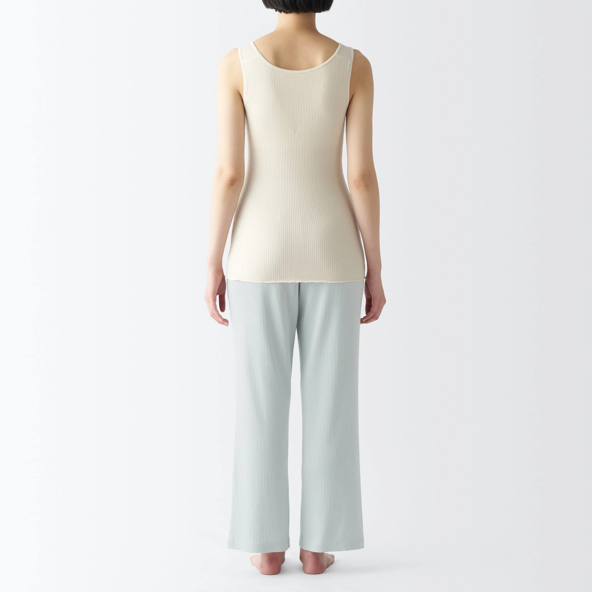 Women's Smooth Ribbed Long Pants - Image 14