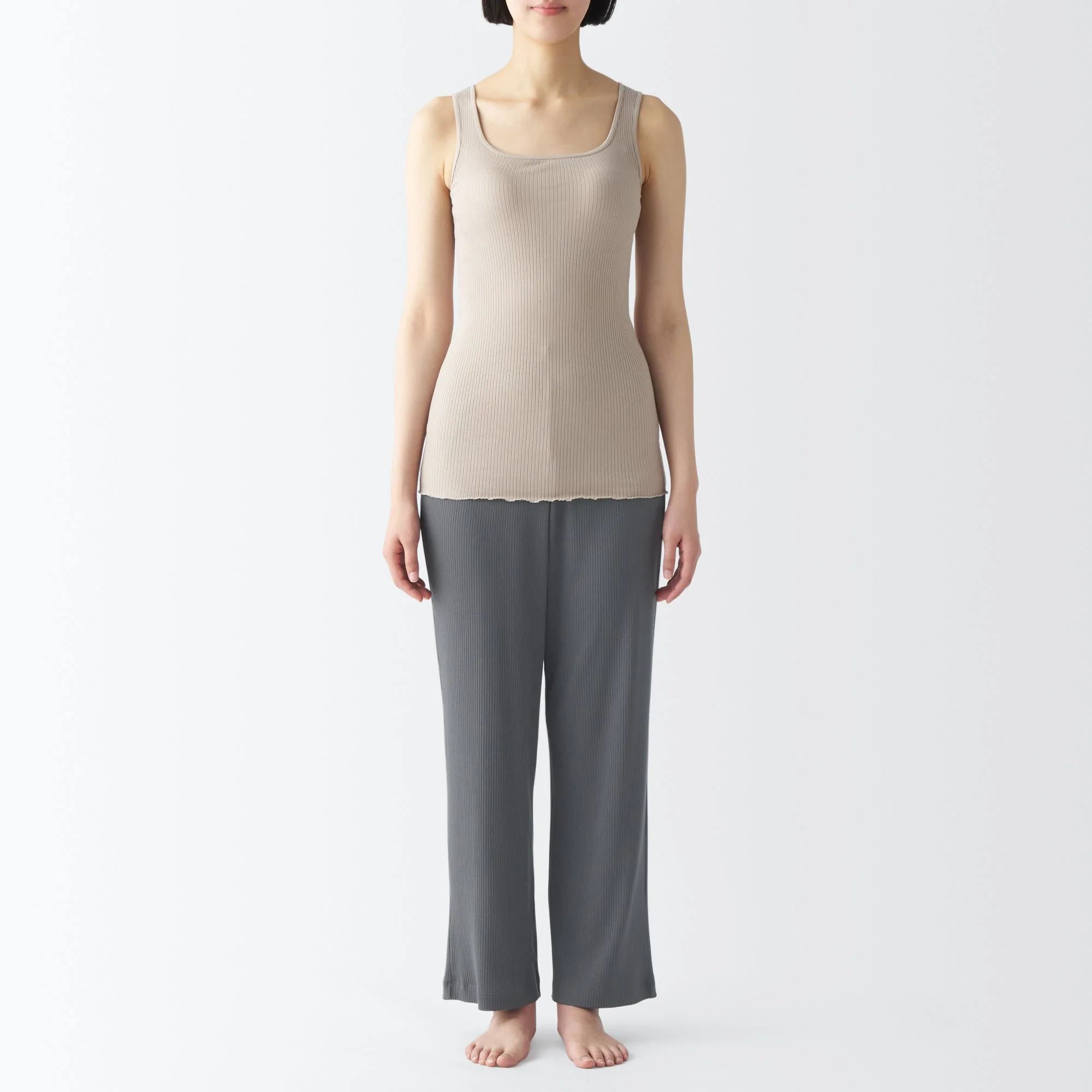 Women's Smooth Ribbed Long Pants - Image 20