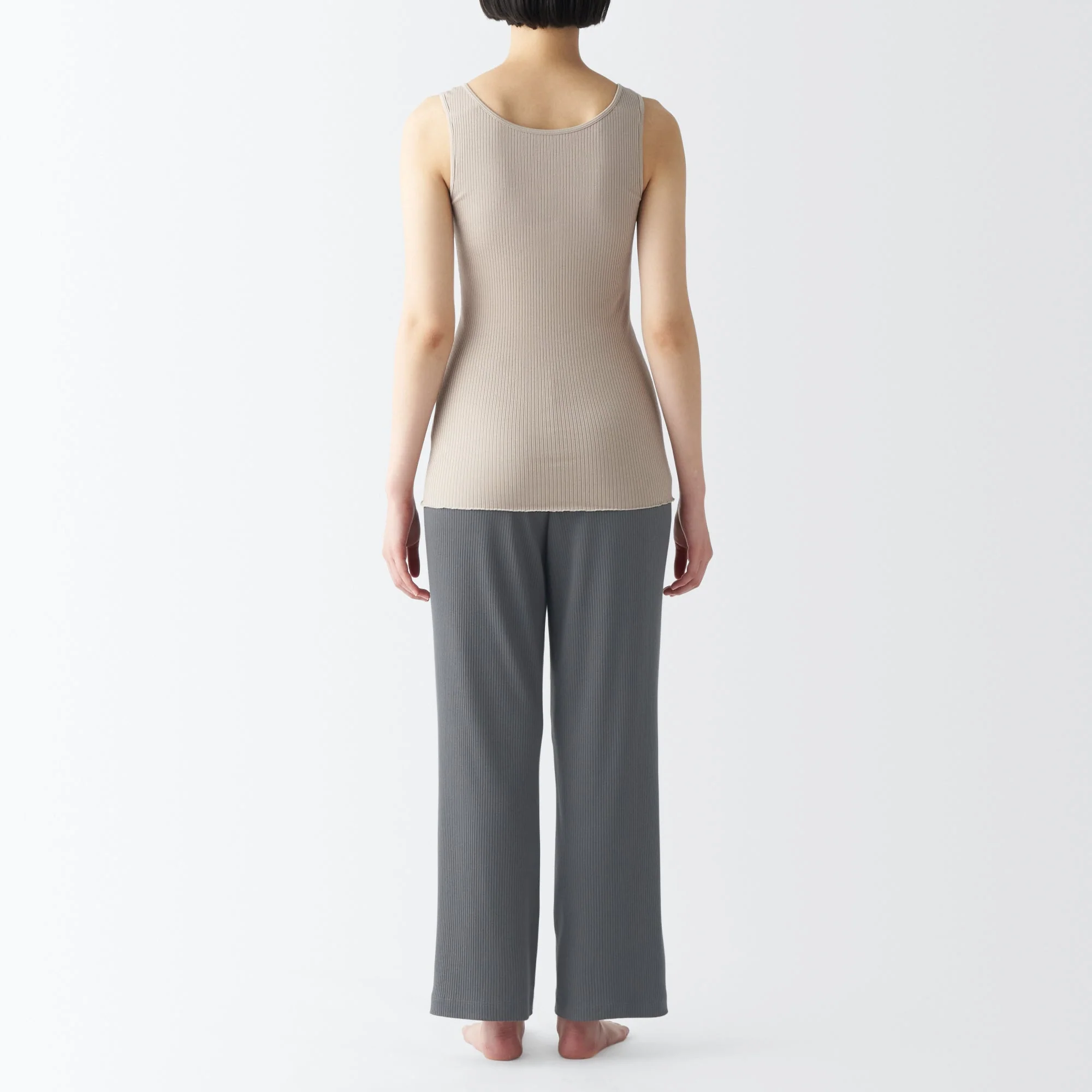 Women's Smooth Ribbed Long Pants - Image 22