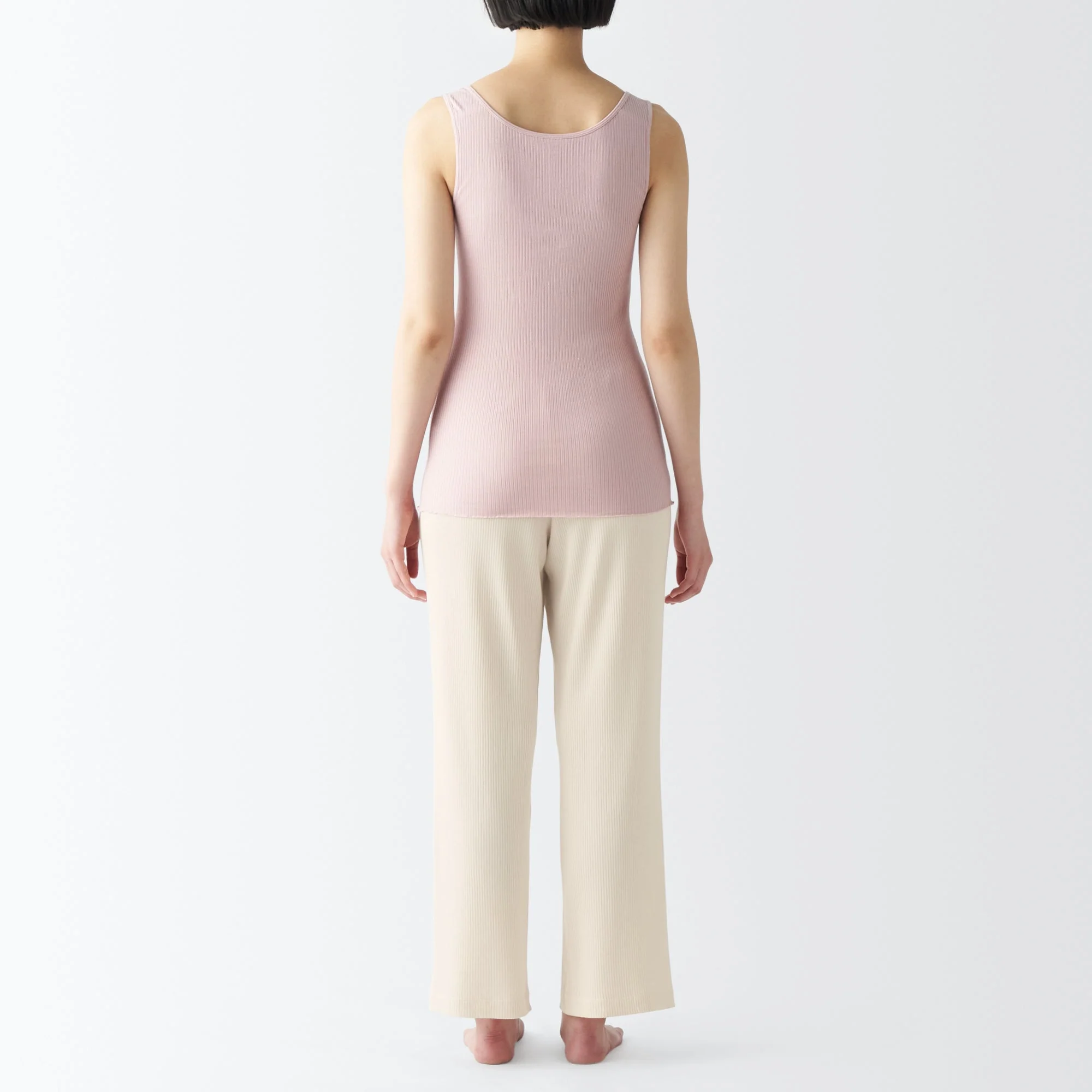 Women's Smooth Ribbed Long Pants - Image 6