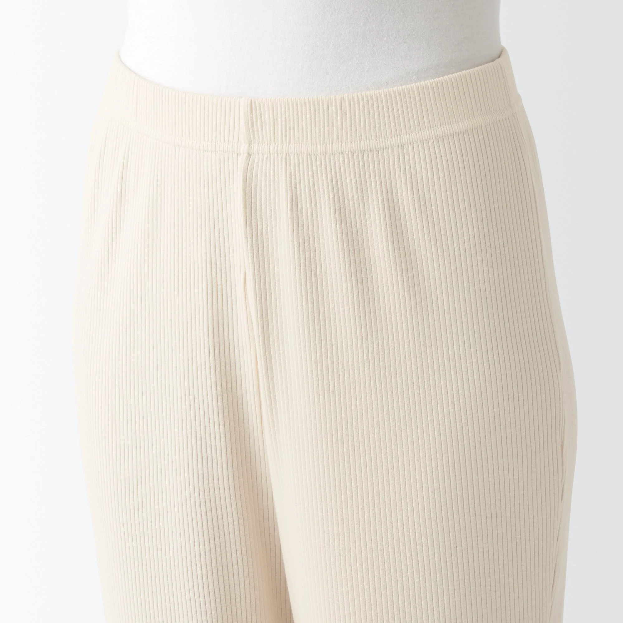 Women's Smooth Ribbed Long Pants - Image 7