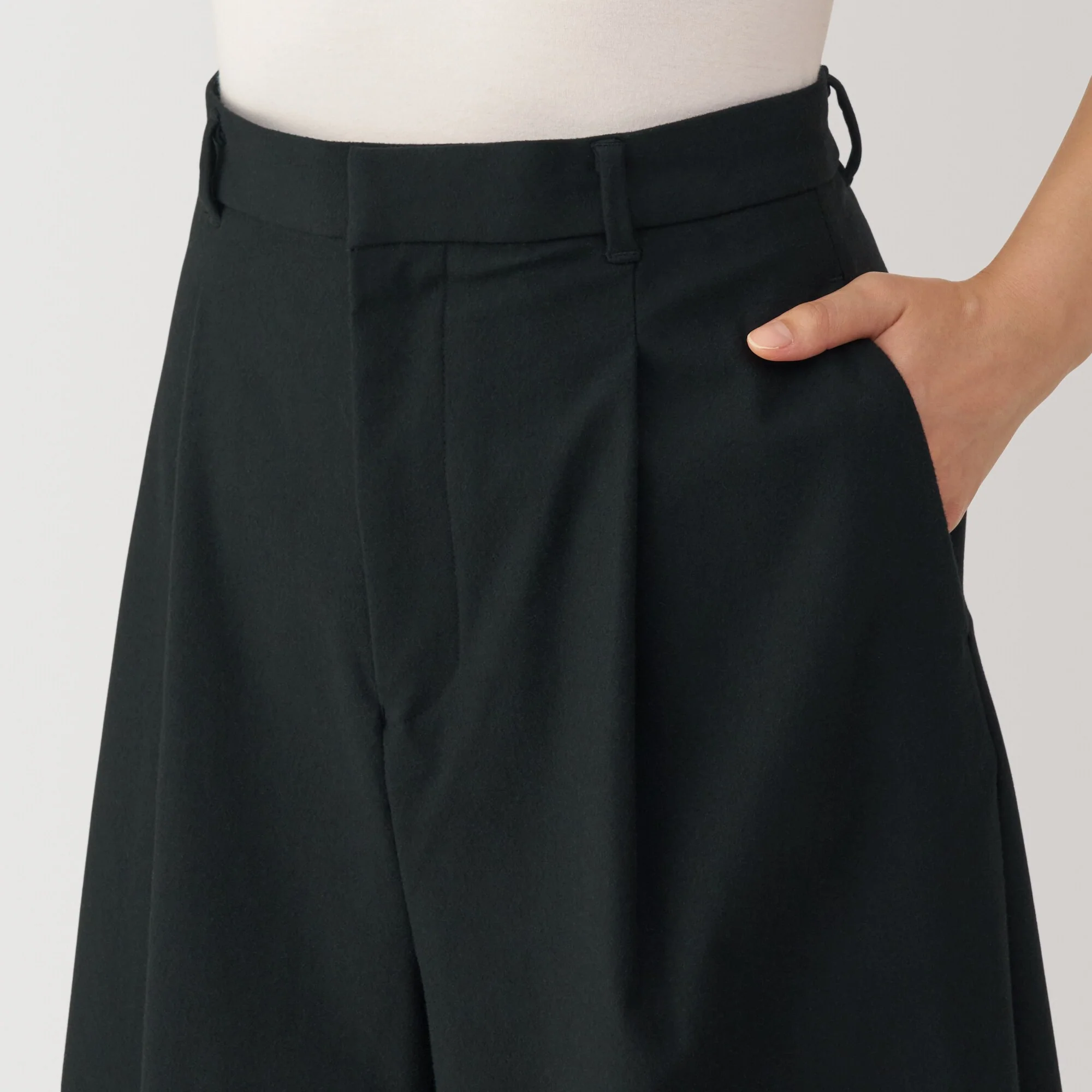 Women's Stretch Brushed Cropped Pants - Image 17