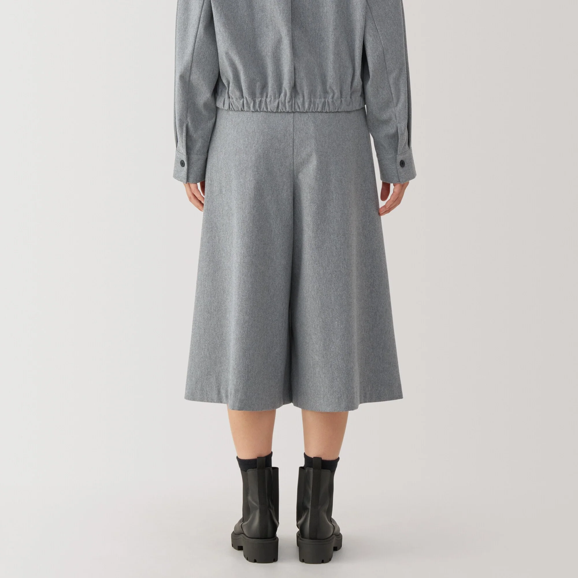 Women's Stretch Brushed Cropped Pants - Image 6