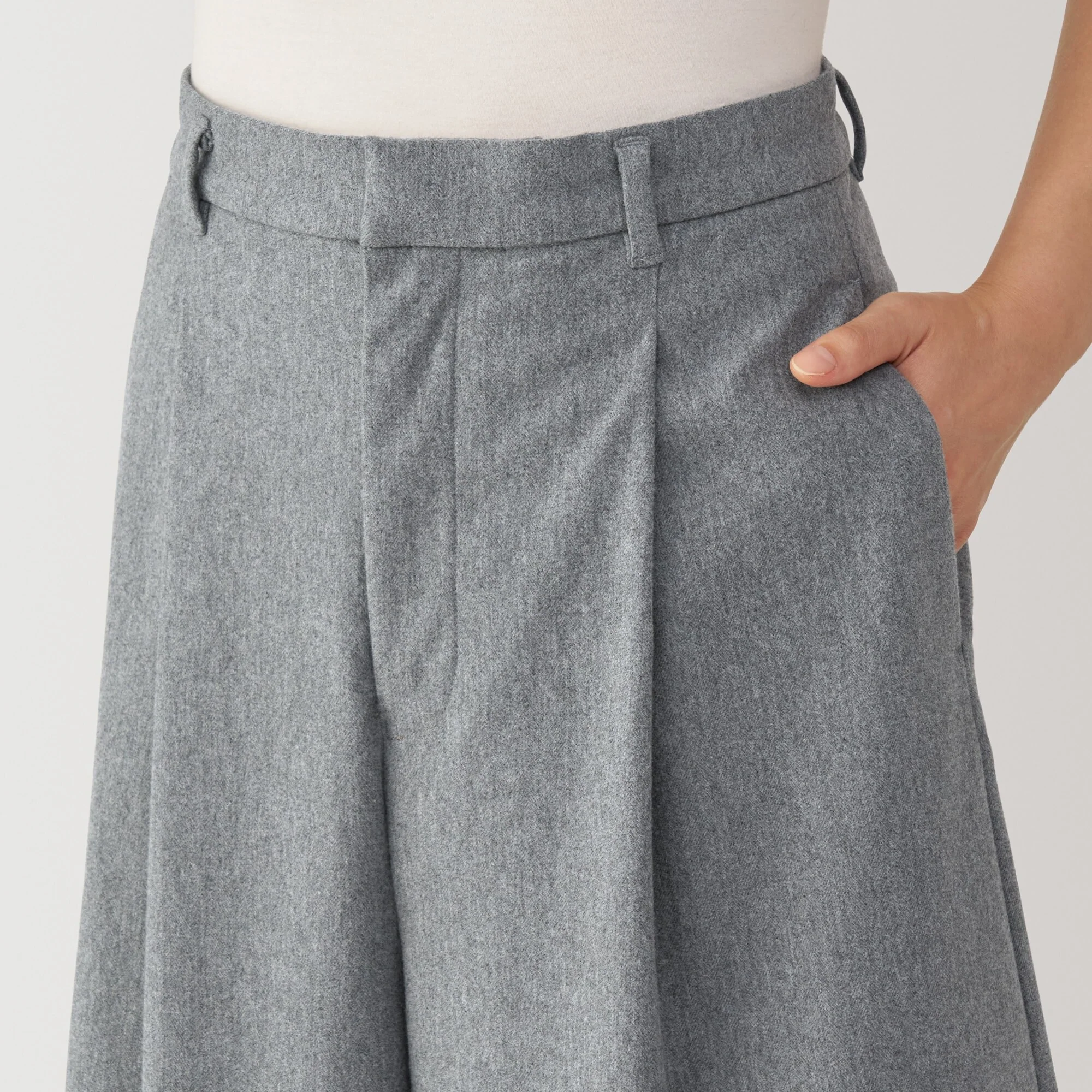 Women's Stretch Brushed Cropped Pants - Image 7