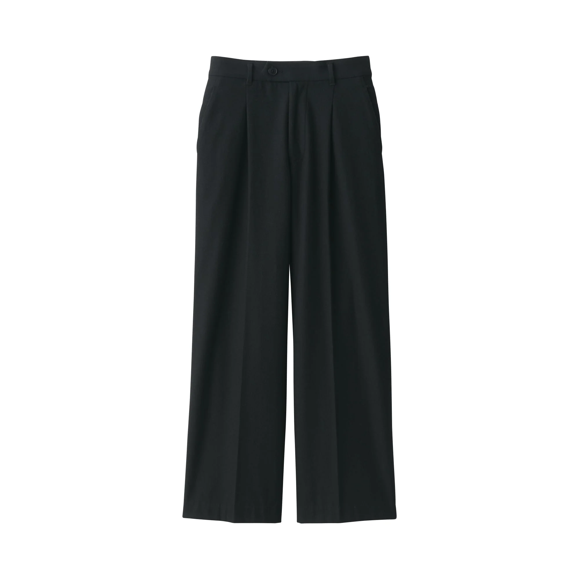 Women's Stretch Brushed Darted Wide Pants - Image 11