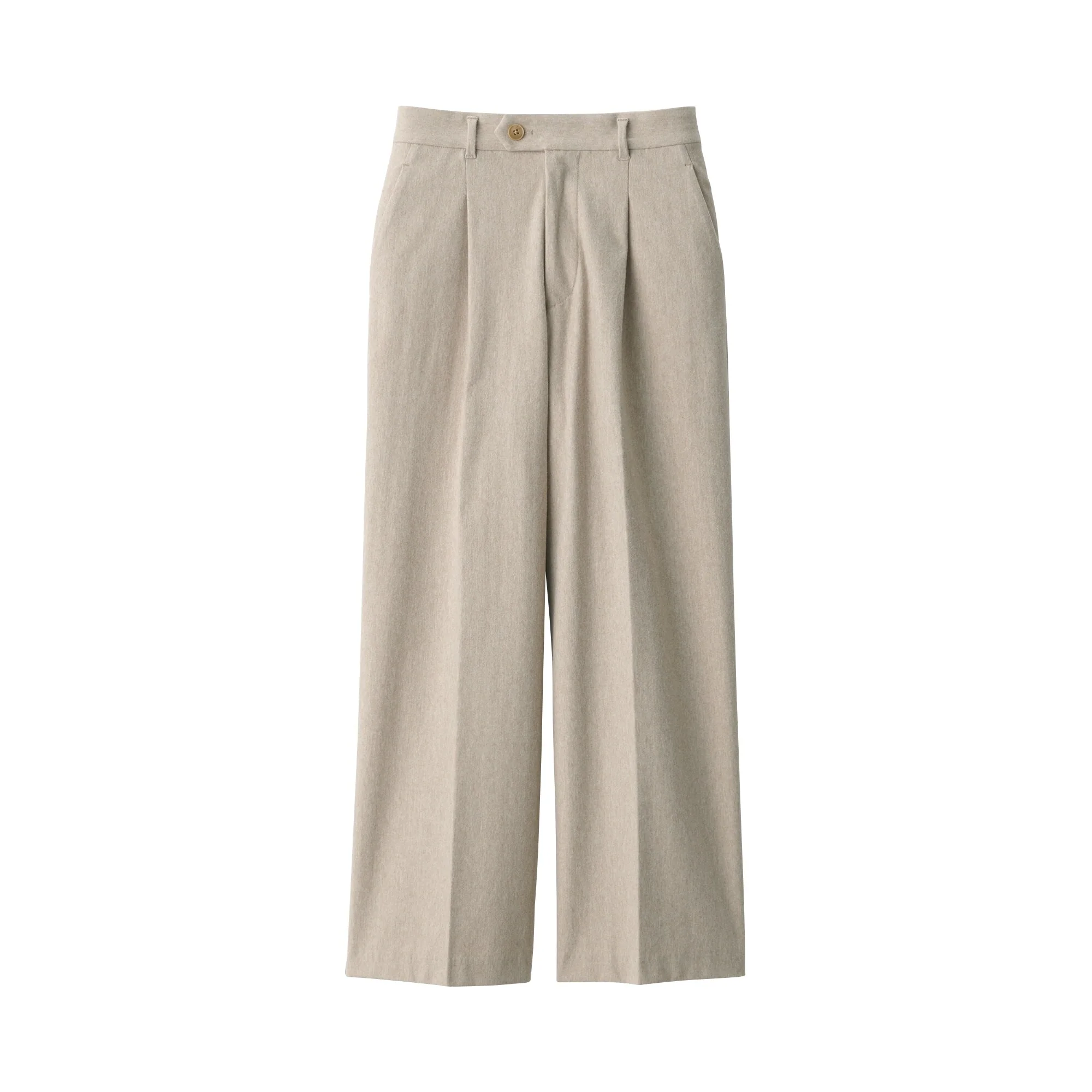 Women's Stretch Brushed Darted Wide Pants - Image 21