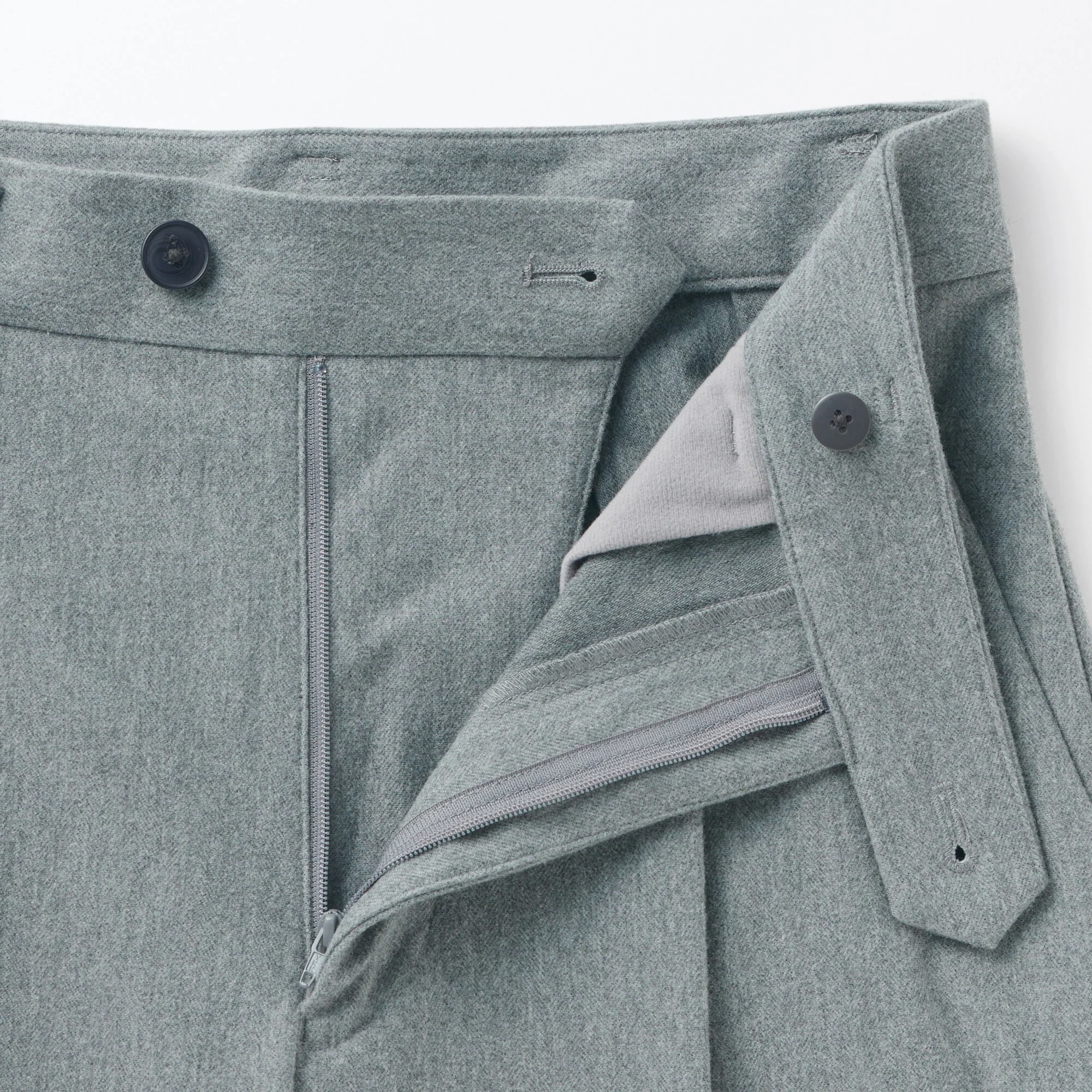 Women's Stretch Brushed Darted Wide Pants - Image 8