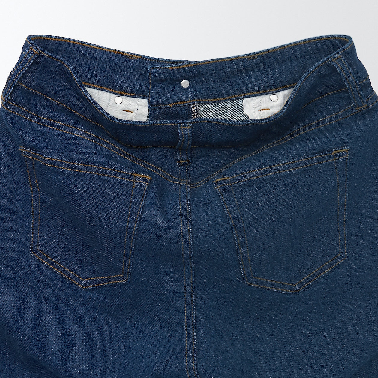 Women's Stretch Denim Slim Pants Blue - Image 10