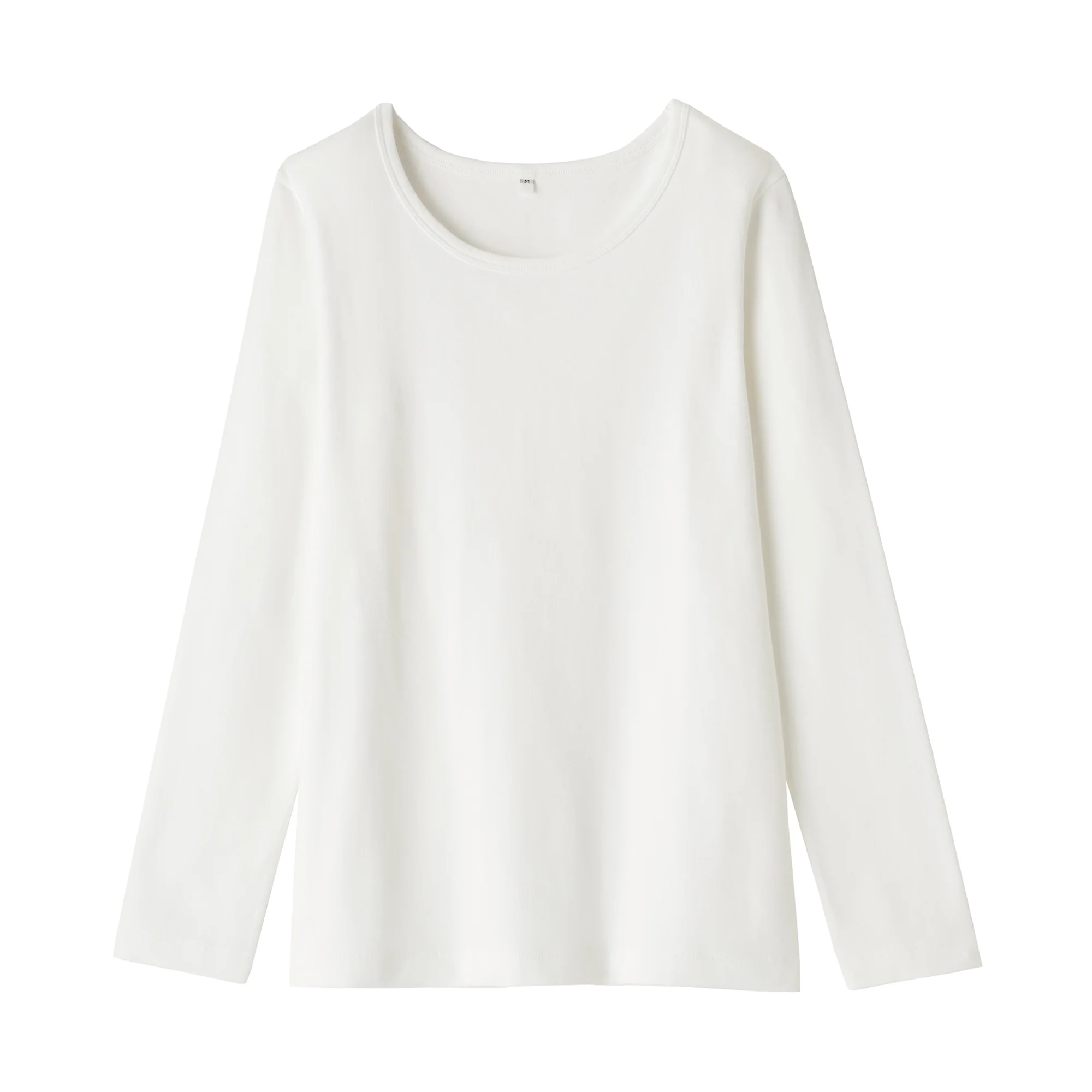 Women's Stretch Ribbed Crew Neck Long Sleeve T-Shirt - Image 11