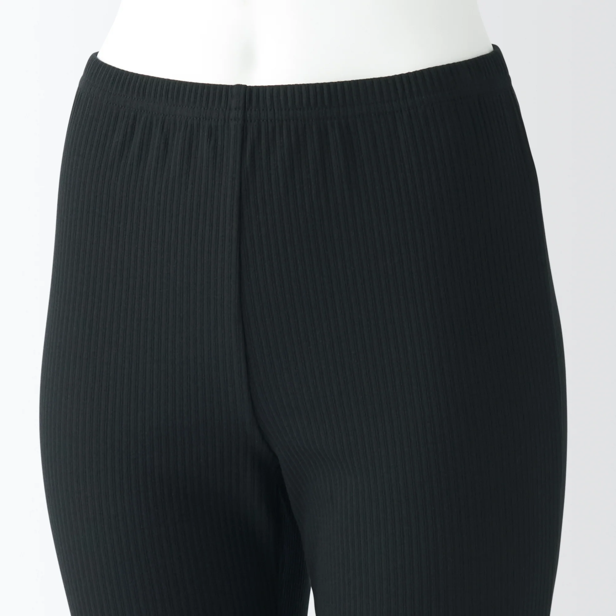 Women's Stretch Ribbed Straight Leggings - Image 22