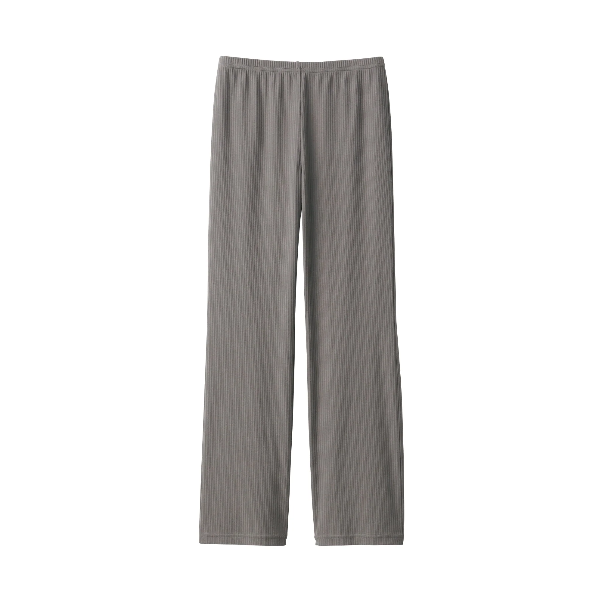 Women's Stretch Ribbed Straight Leggings - Image 26