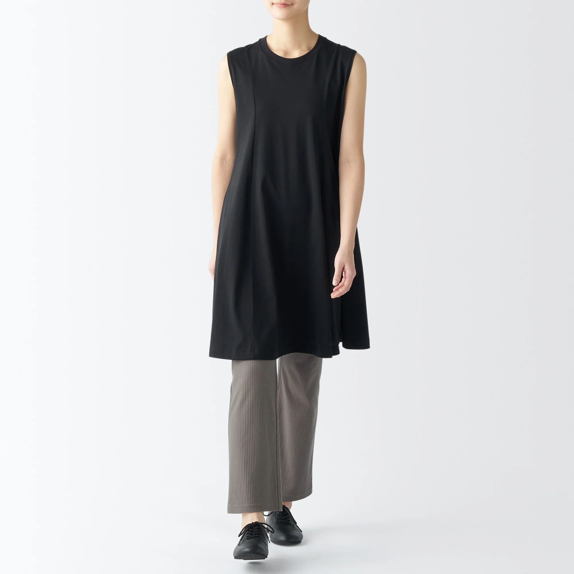Women's Stretch Ribbed Straight Leggings - Image 27