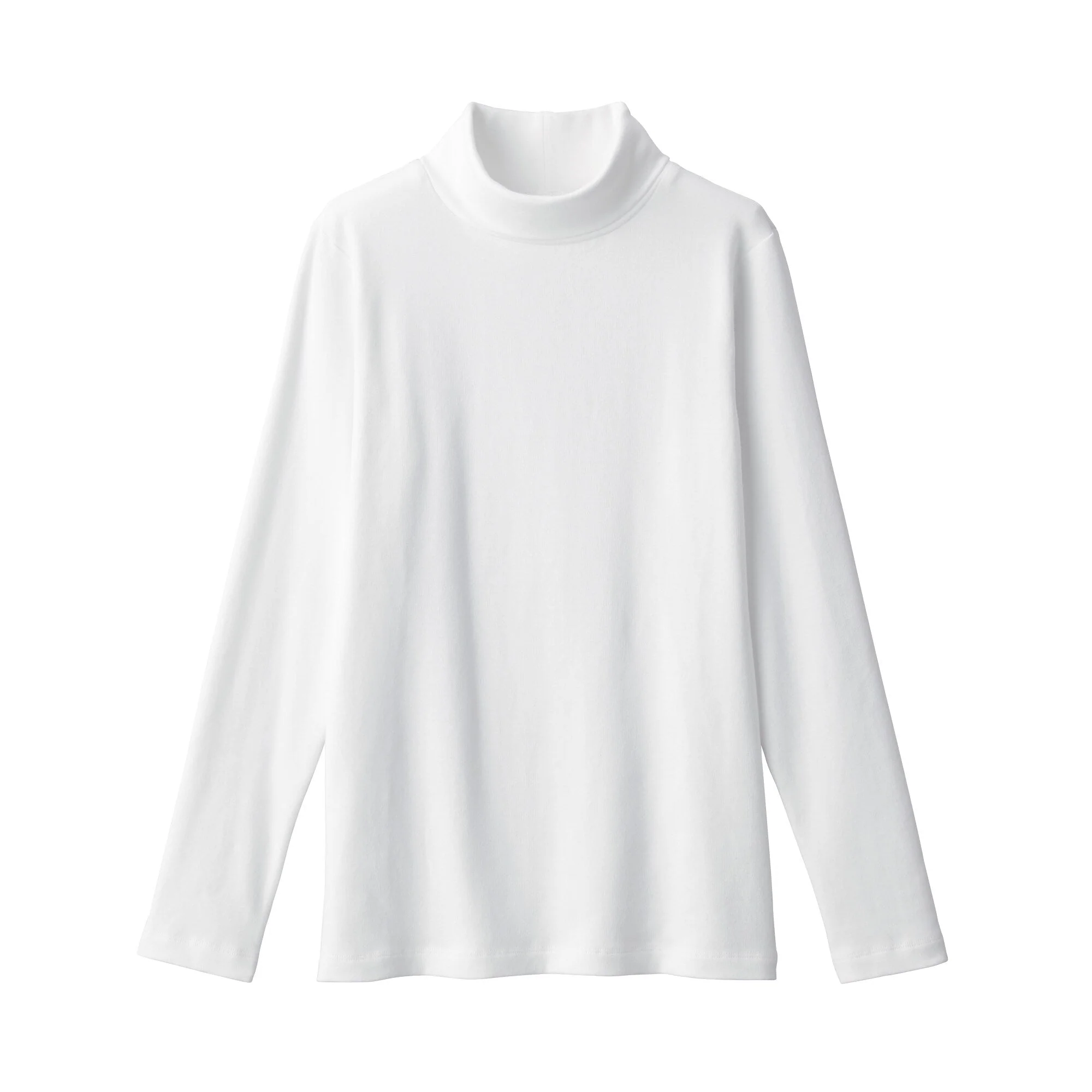 Women's Stretch Ribbed Turtle Neck Long Sleeve T-Shirt - Image 12
