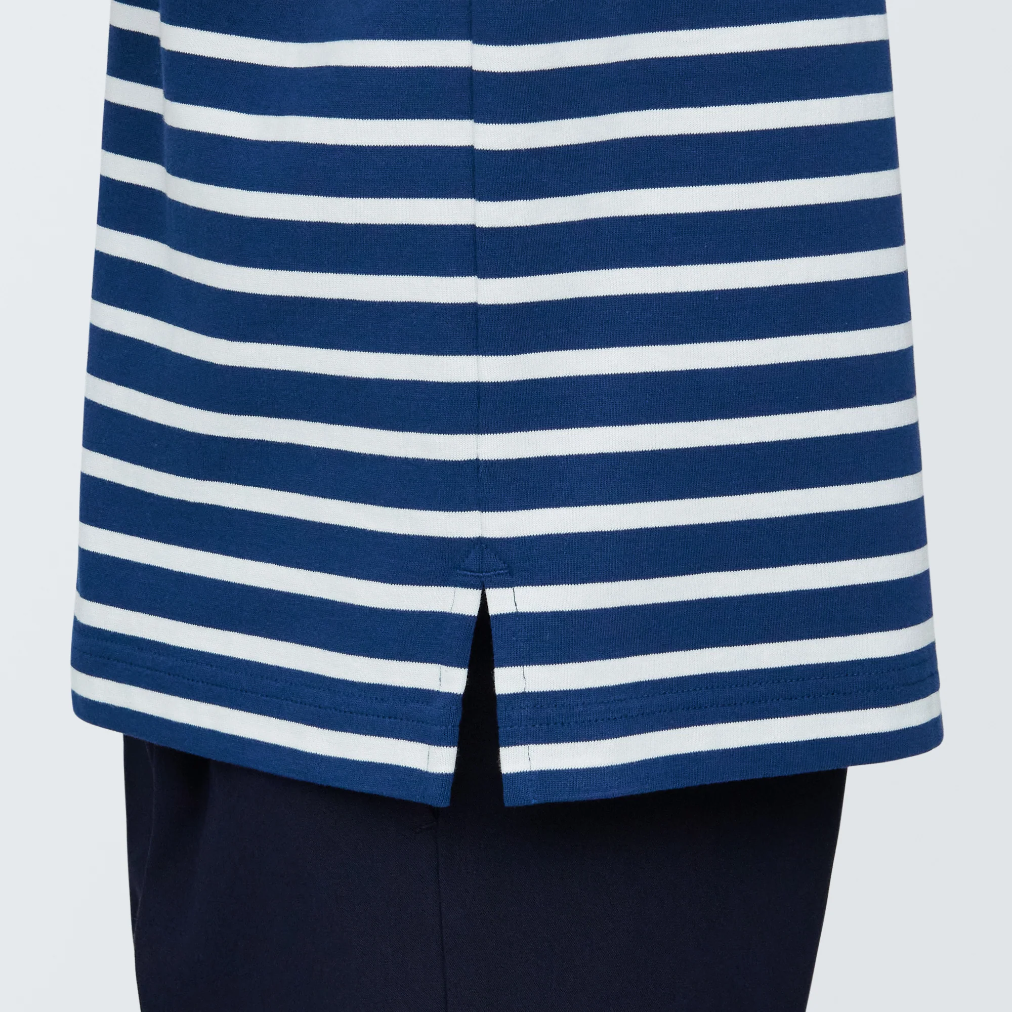 Women's Striped Boatneck 3/4 Sleeve T-Shirt - Image 32