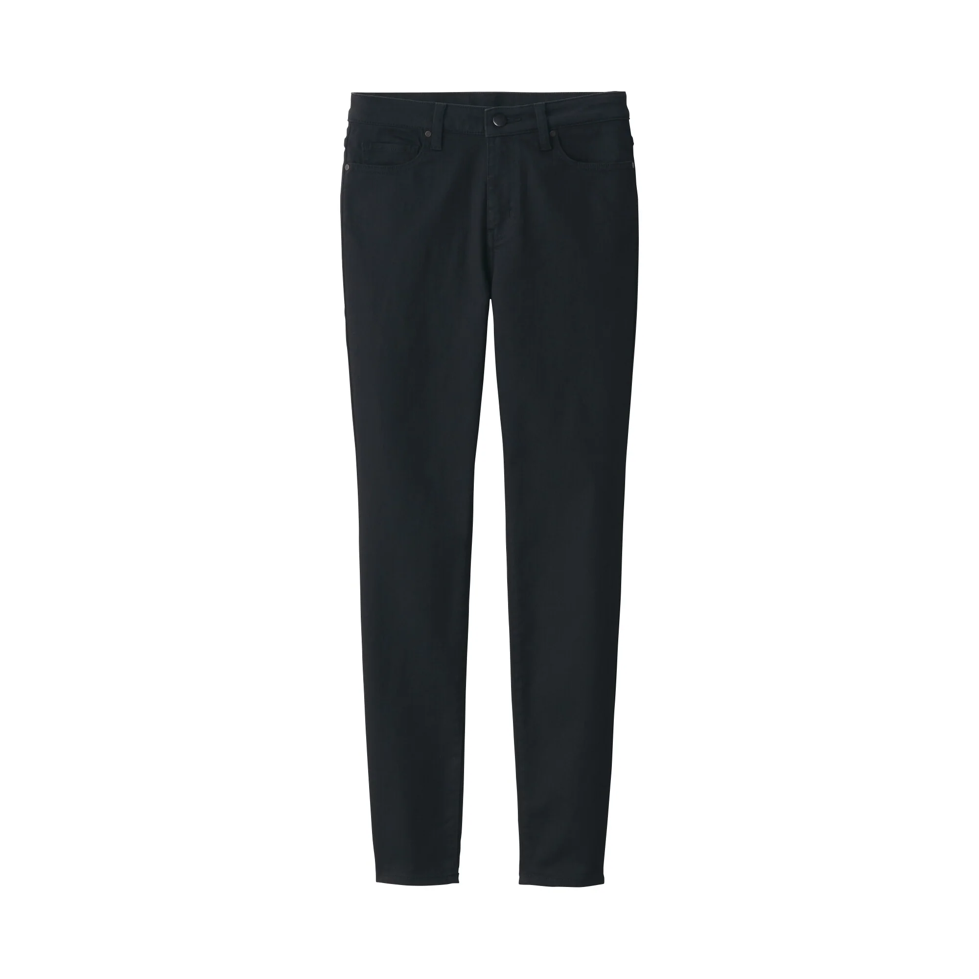 Women's Super Stretch Denim Skinny Pants Black - Image 2