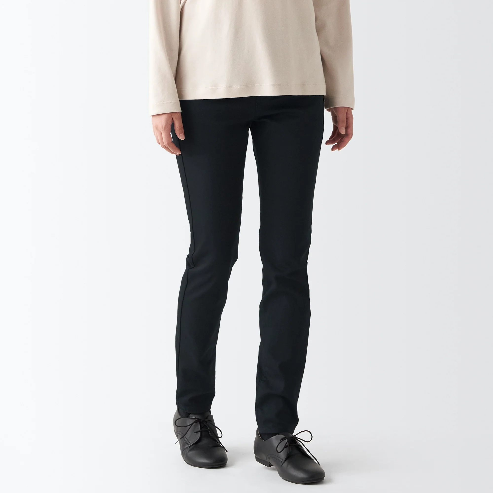 Women's Super Stretch Denim Skinny Pants Black - Image 3