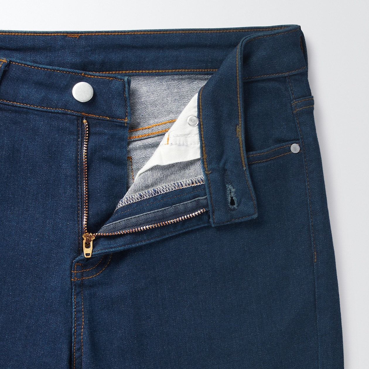 Women's Super Stretch Denim Skinny Pants Blue - Image 9