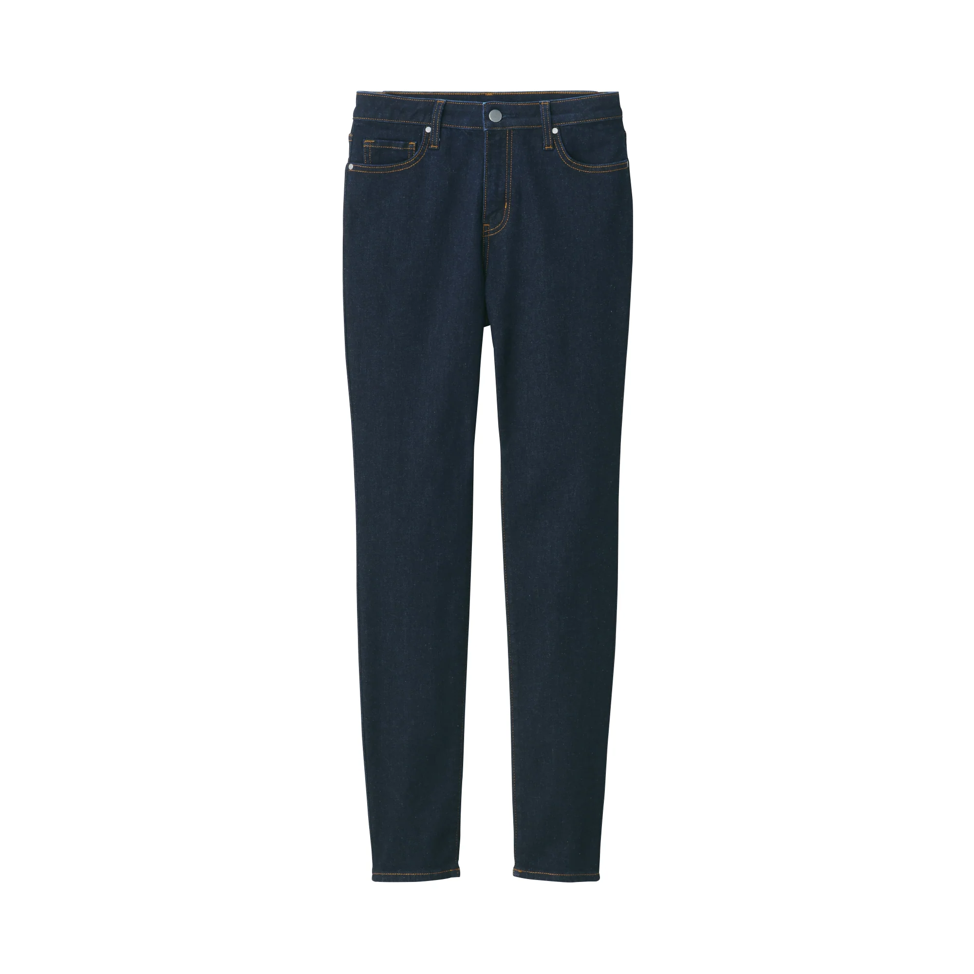 Women's Super Stretch Denim Skinny Pants Dark Navy - Image 3