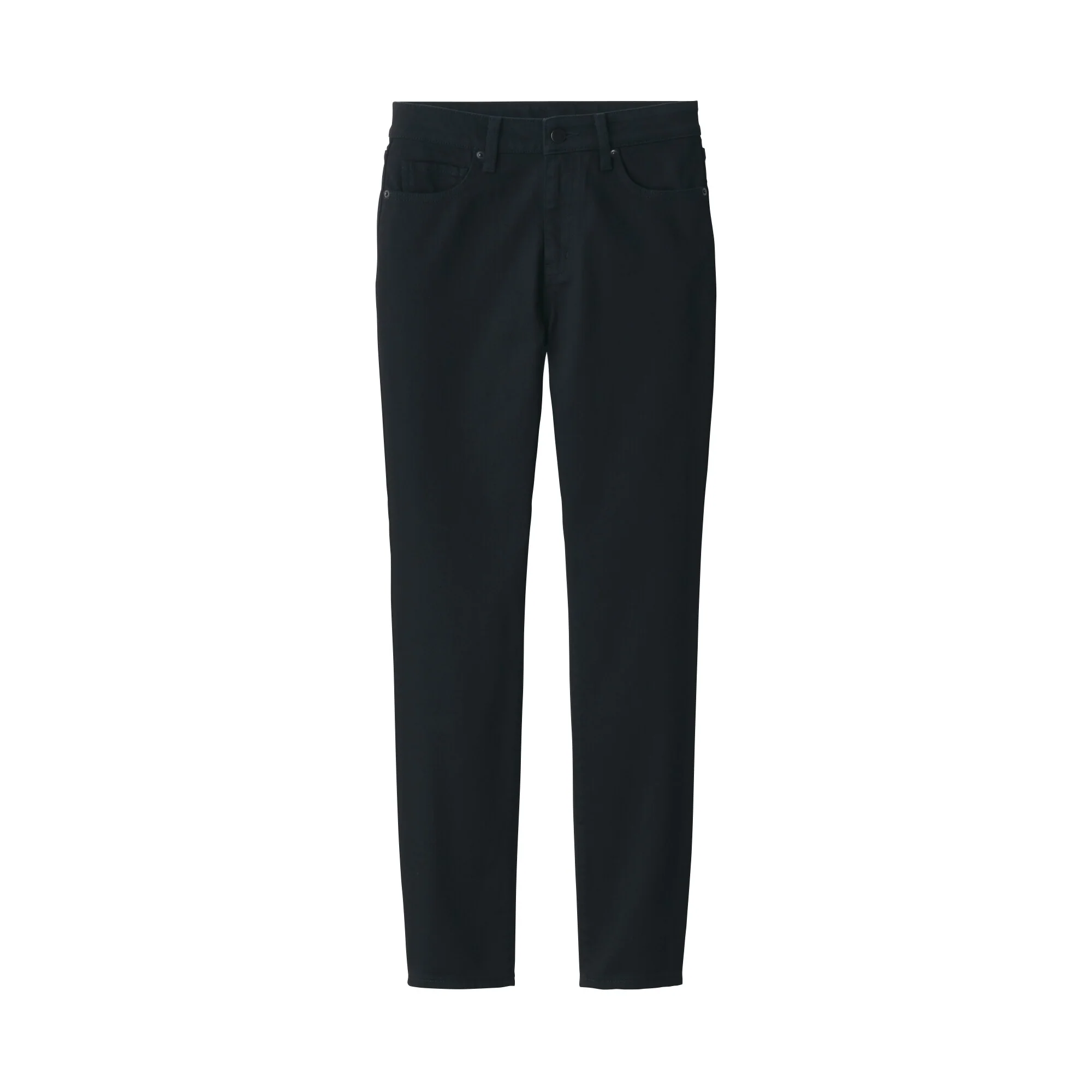 Women's Stretch Denim Slim Pants Black - Image 3