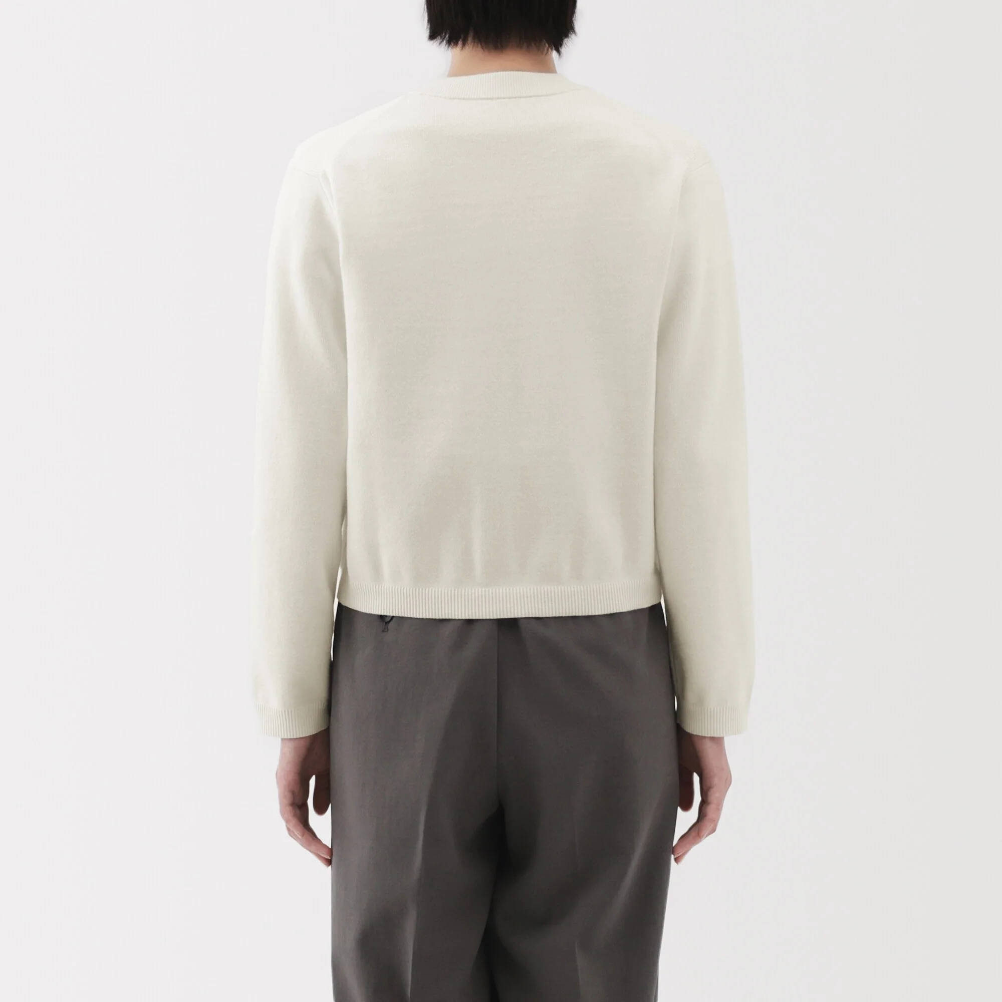 Women's Washable Crew Neck Cardigan - Image 22