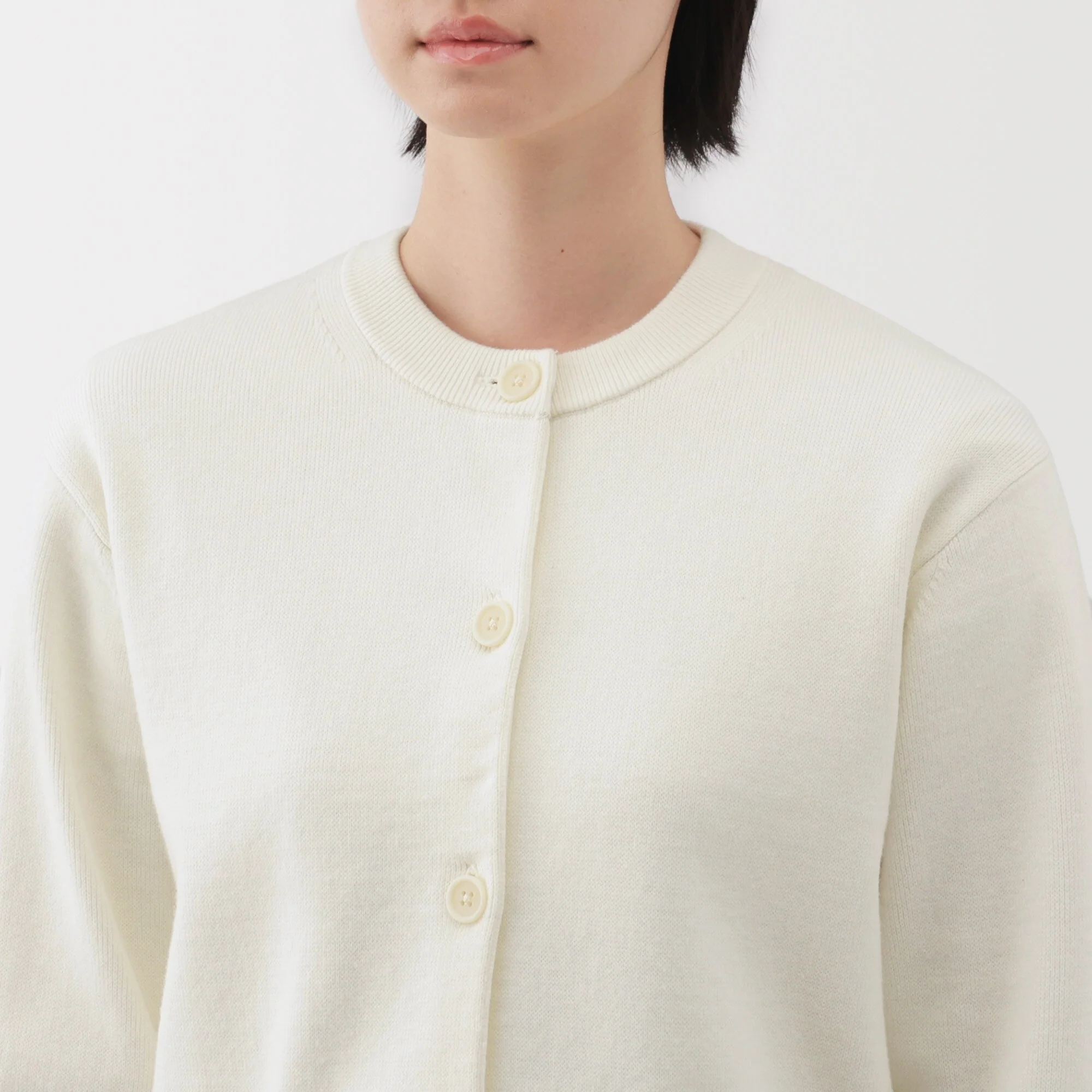 Women's Washable Crew Neck Cardigan - Image 23