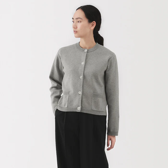 Women's Washable Crew Neck Cardigan - Image 27