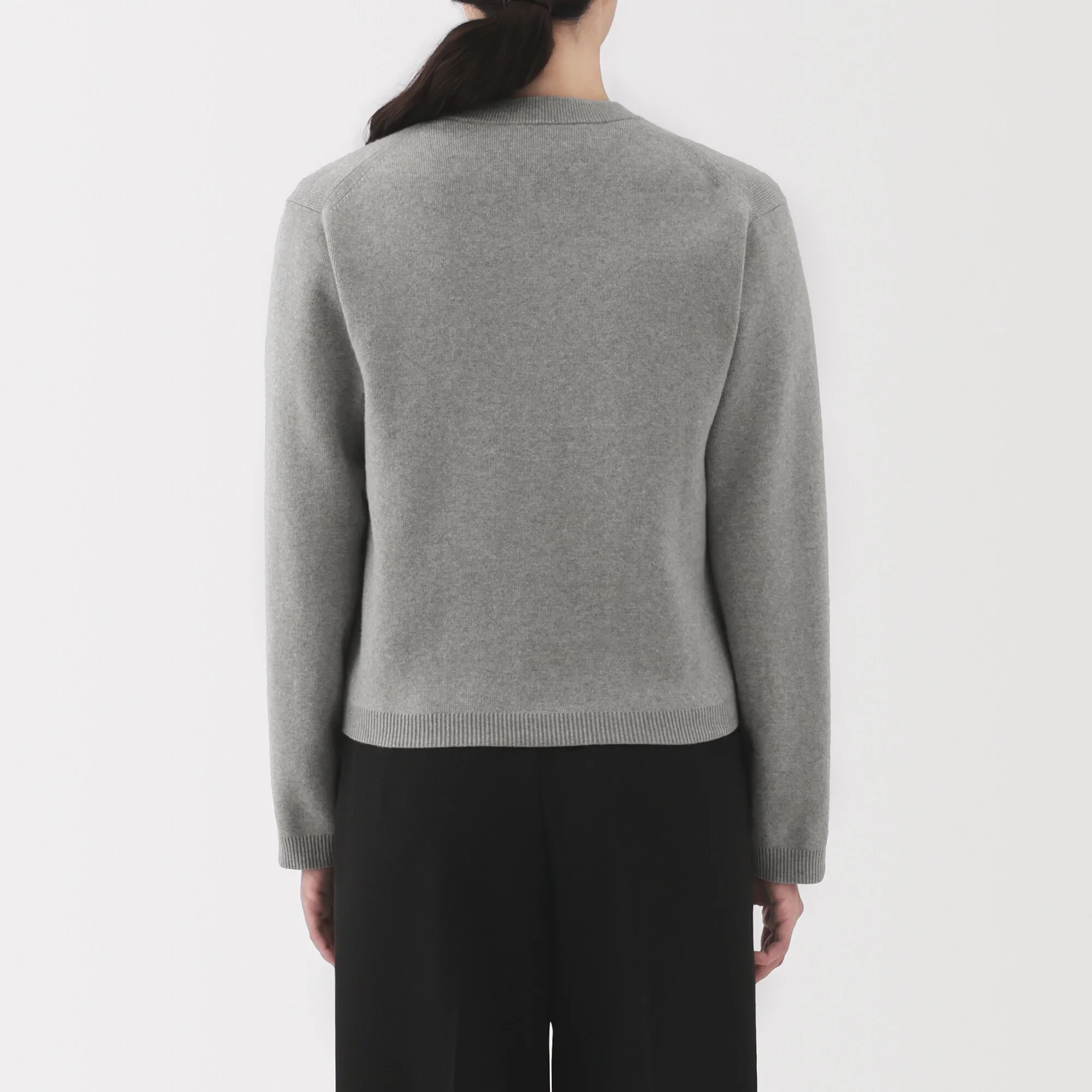 Women's Washable Crew Neck Cardigan - Image 30