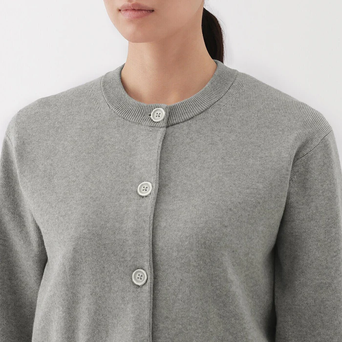 Women's Washable Crew Neck Cardigan - Image 31